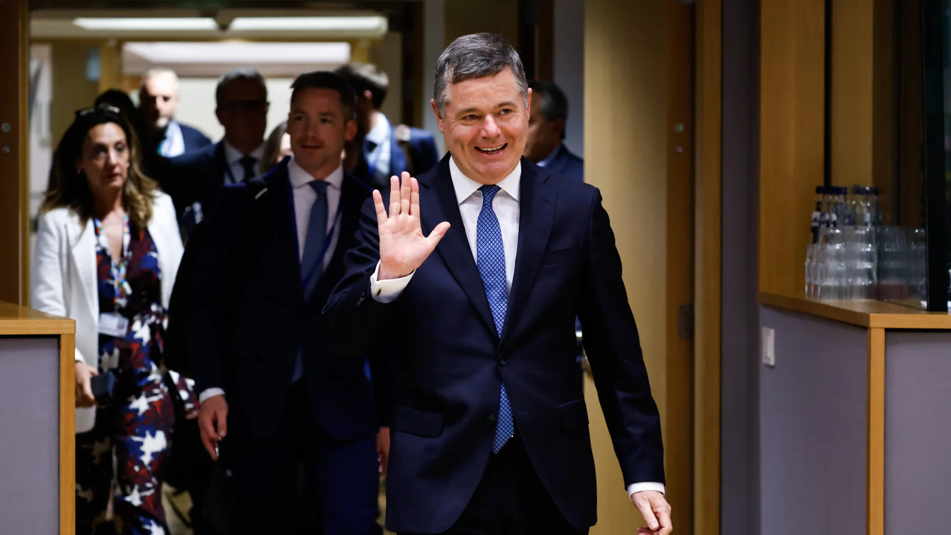 
                    Presidente do Eurogrupo sublinha 