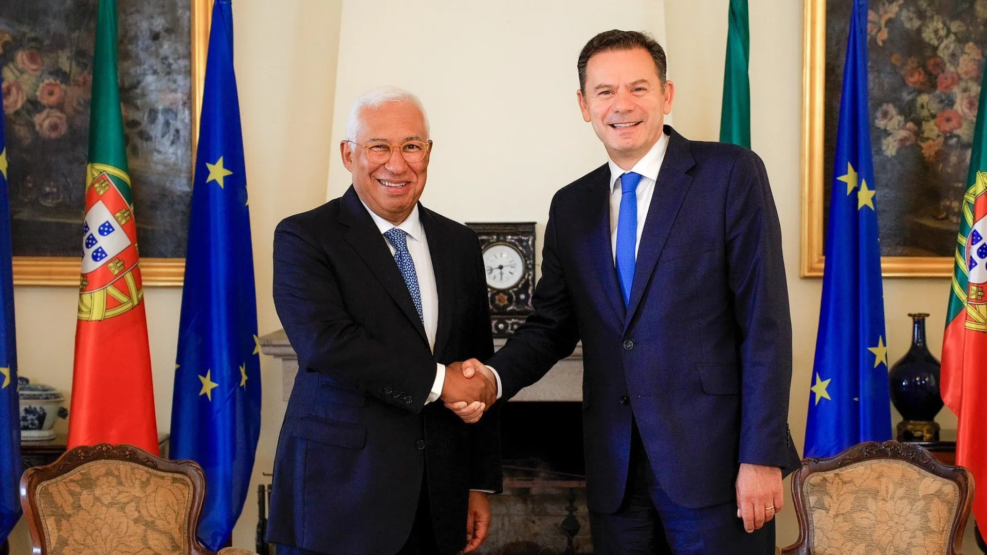 
                    Montenegro e Costa juntos a 