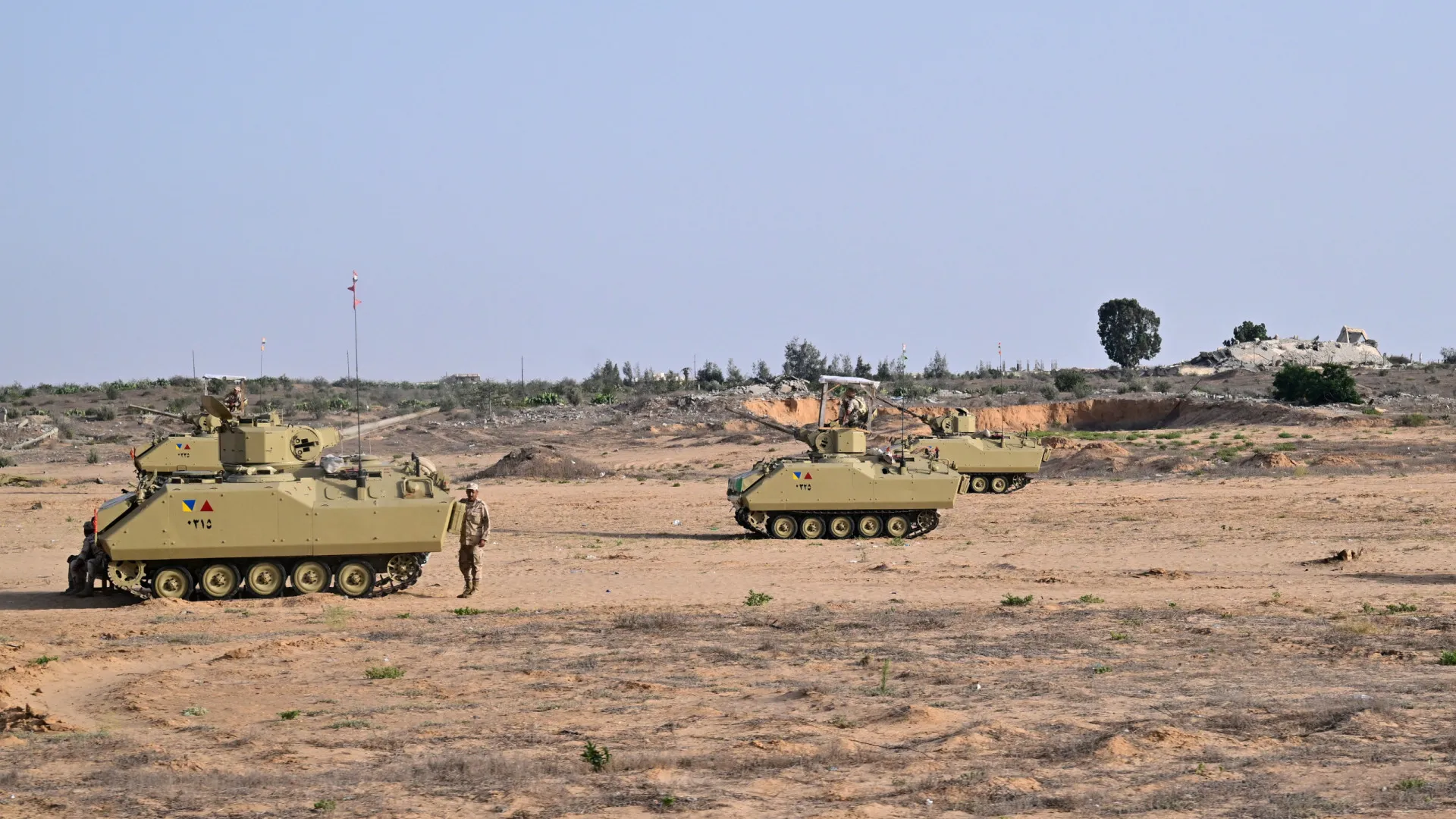 Egito confirma reforço militar no Sinai junto à Faixa de Gaza