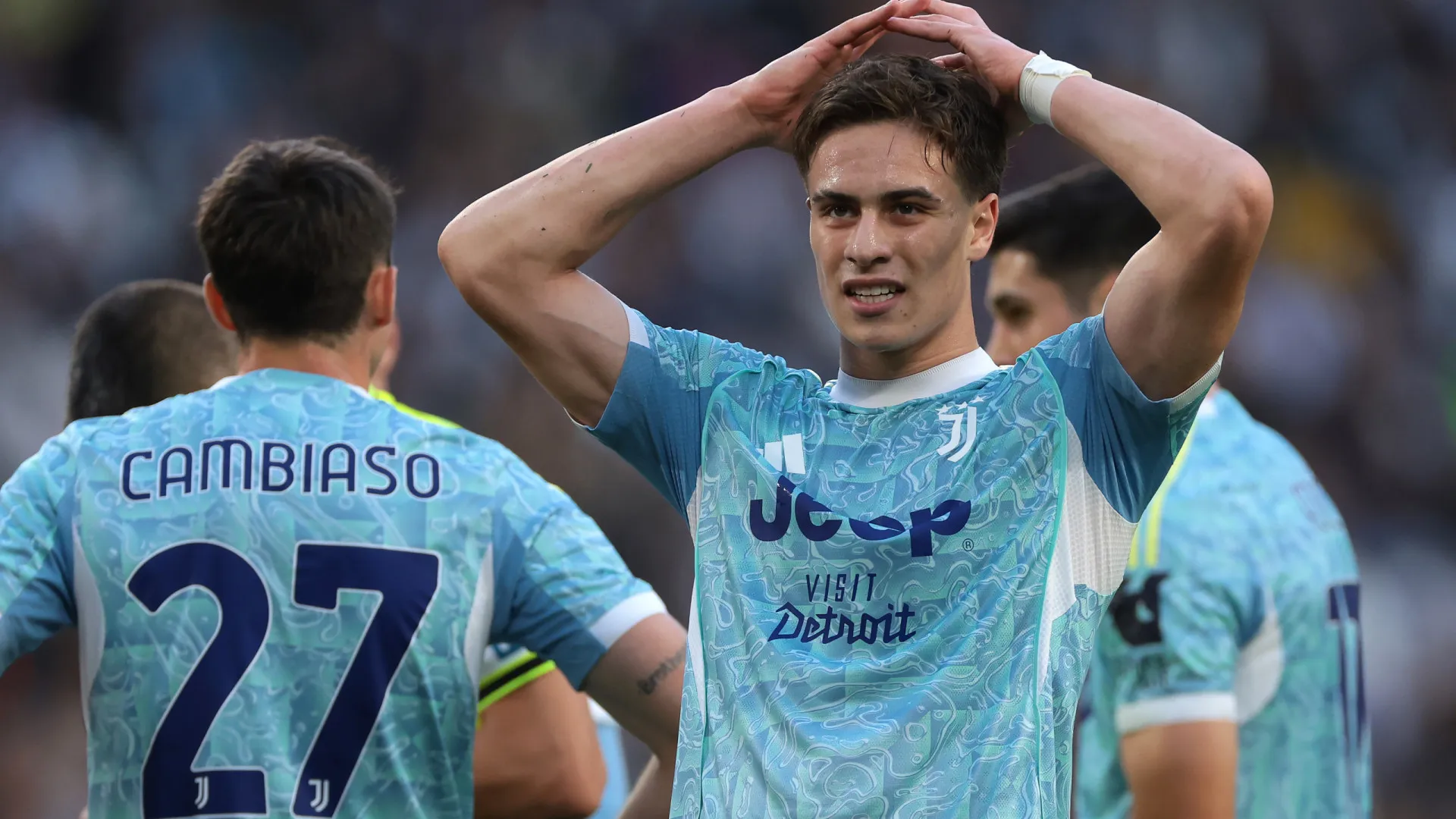 Francisco Conceição volta a desfalcar Juventus, que tropeça em casa