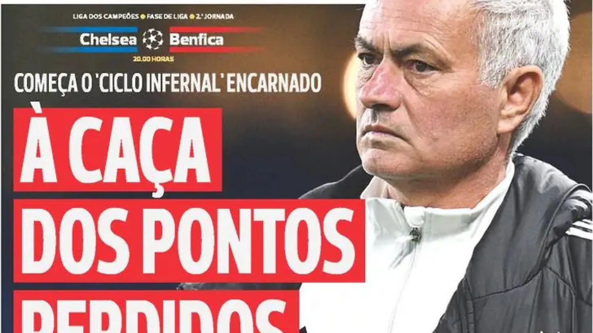 Por cá: FC Porto tem "colheita de luxo" e Mourinho é... "vermelho"