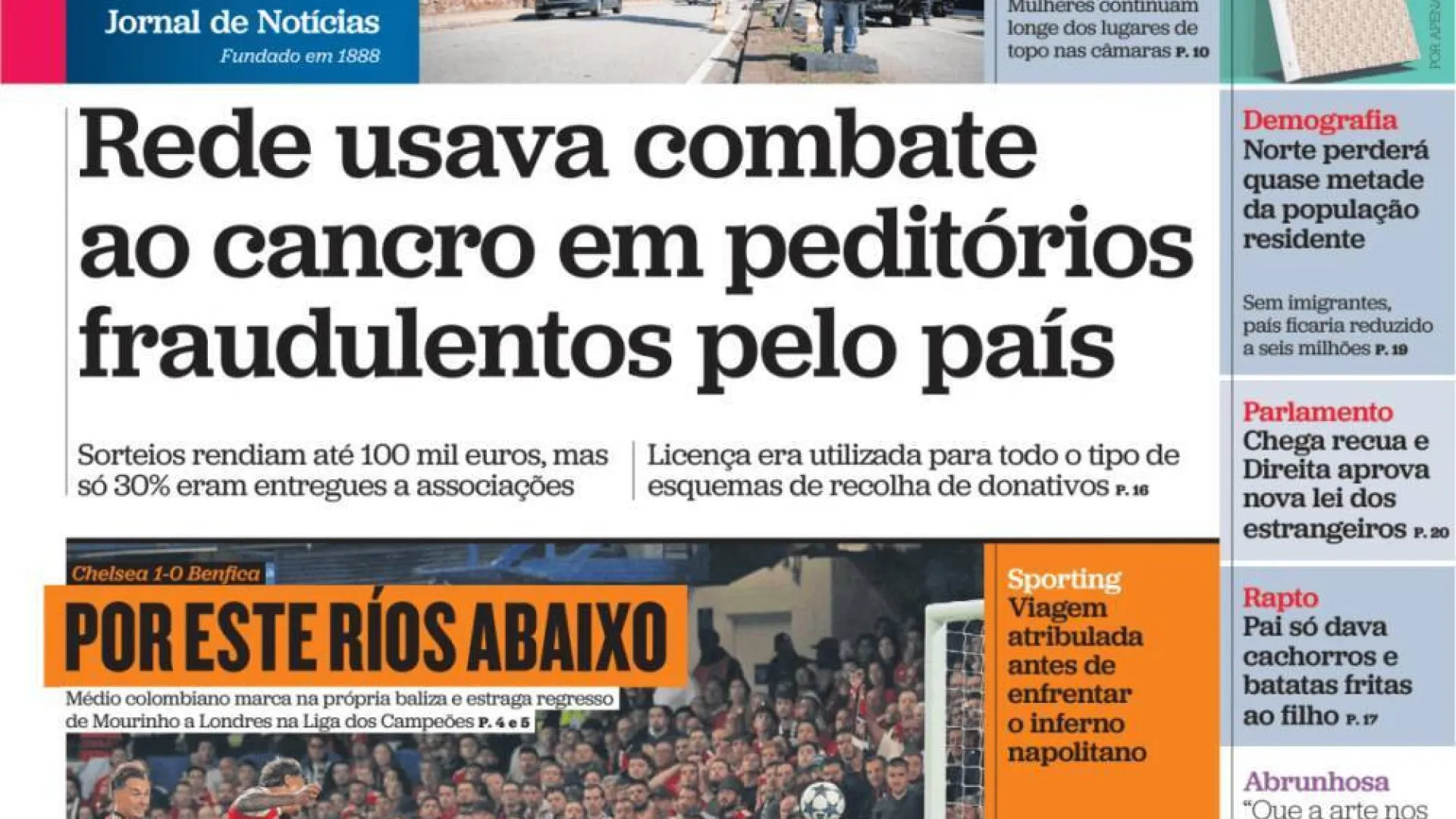 Hoje é notícia: Burla com cancro; Prestações da casa voltam a subir