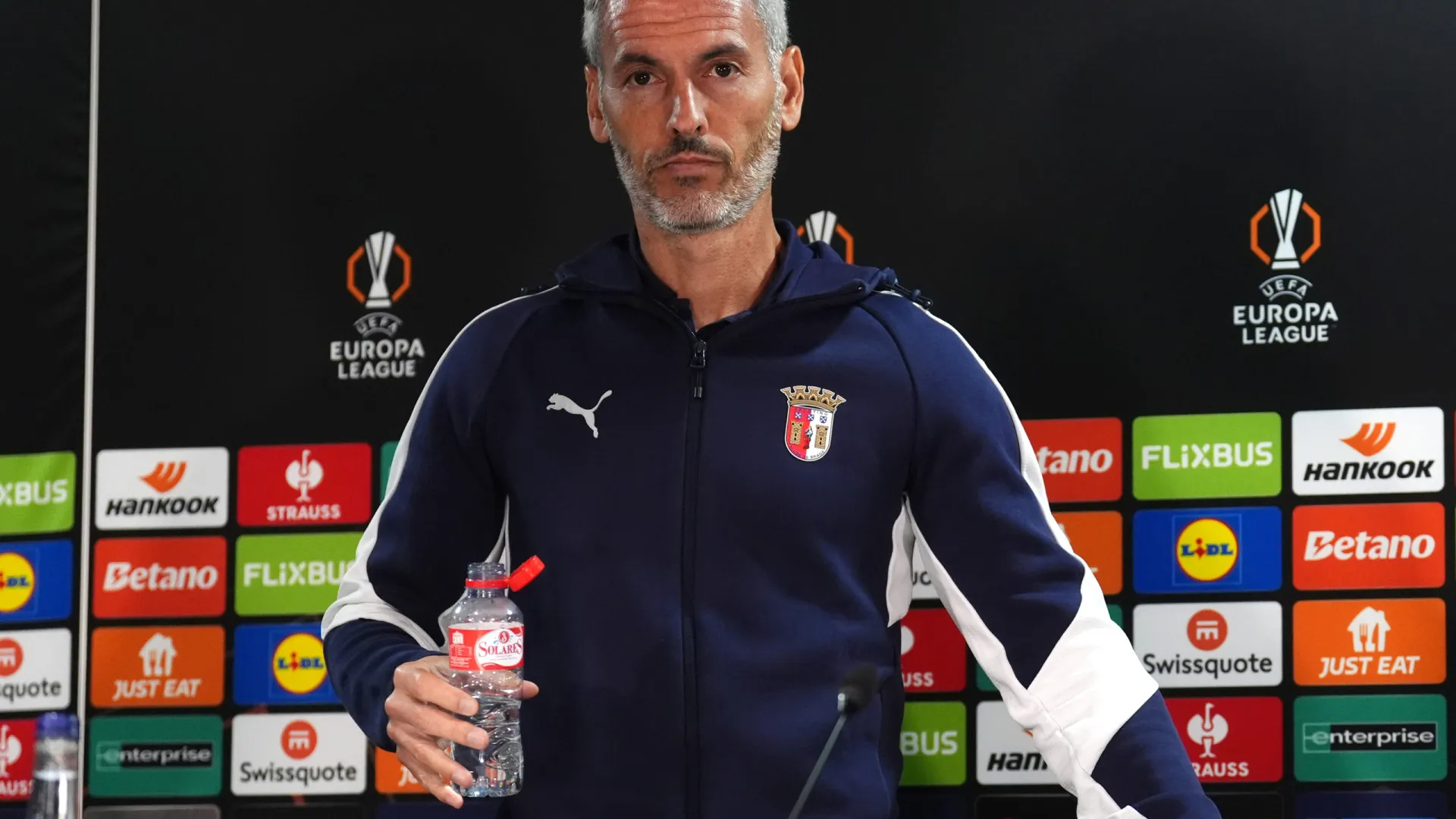 Carlos Vincens pede "garra e ambição" ao Sporting de Braga em Glasgow