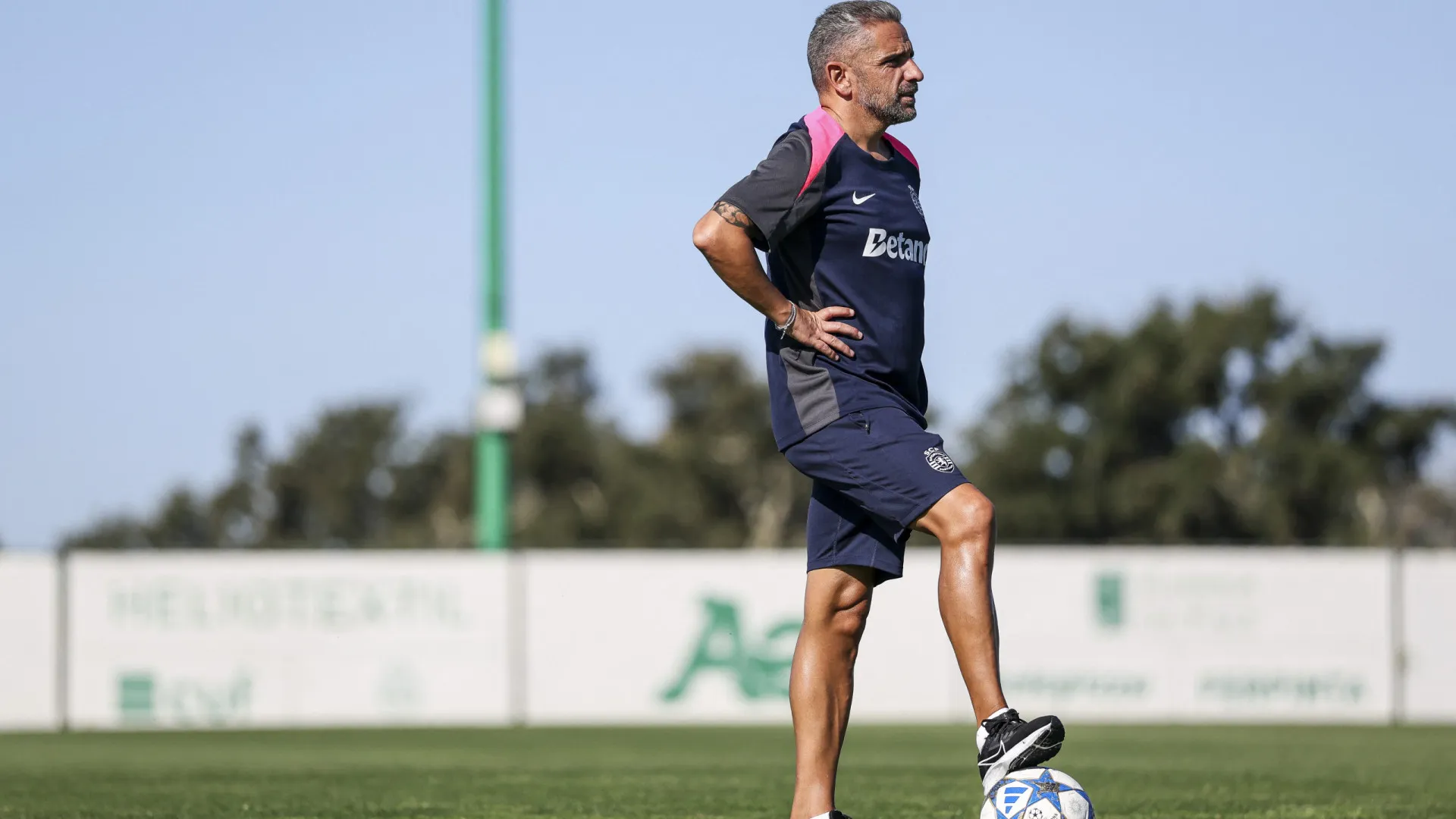 Sporting começa a preparar a receção ao Sp. Braga ainda em Itália
