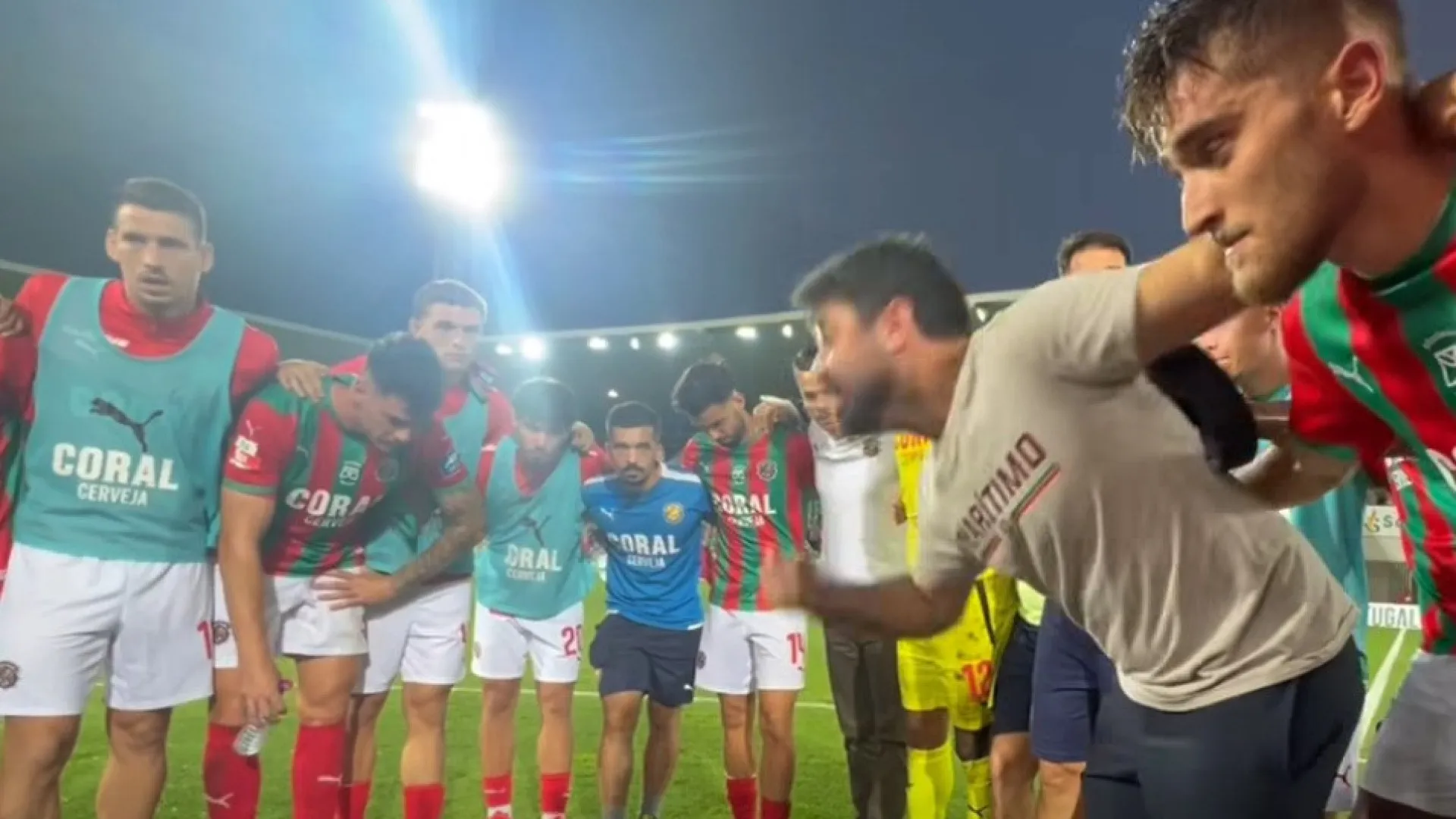 O discurso do treinador do Marítimo que se tornou viral nas redes sociais