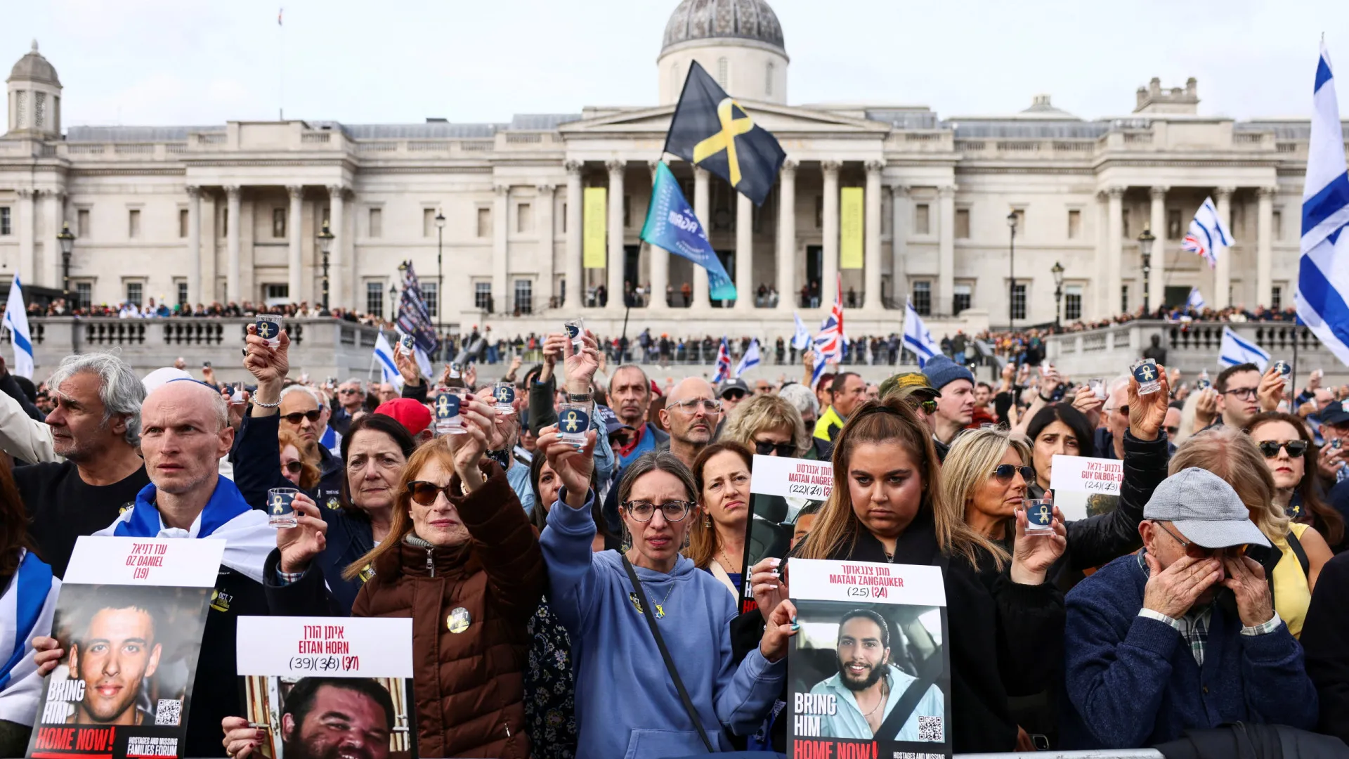 Judeus reuniram-se em Londres para assinalar o 7 de outubro de 2023