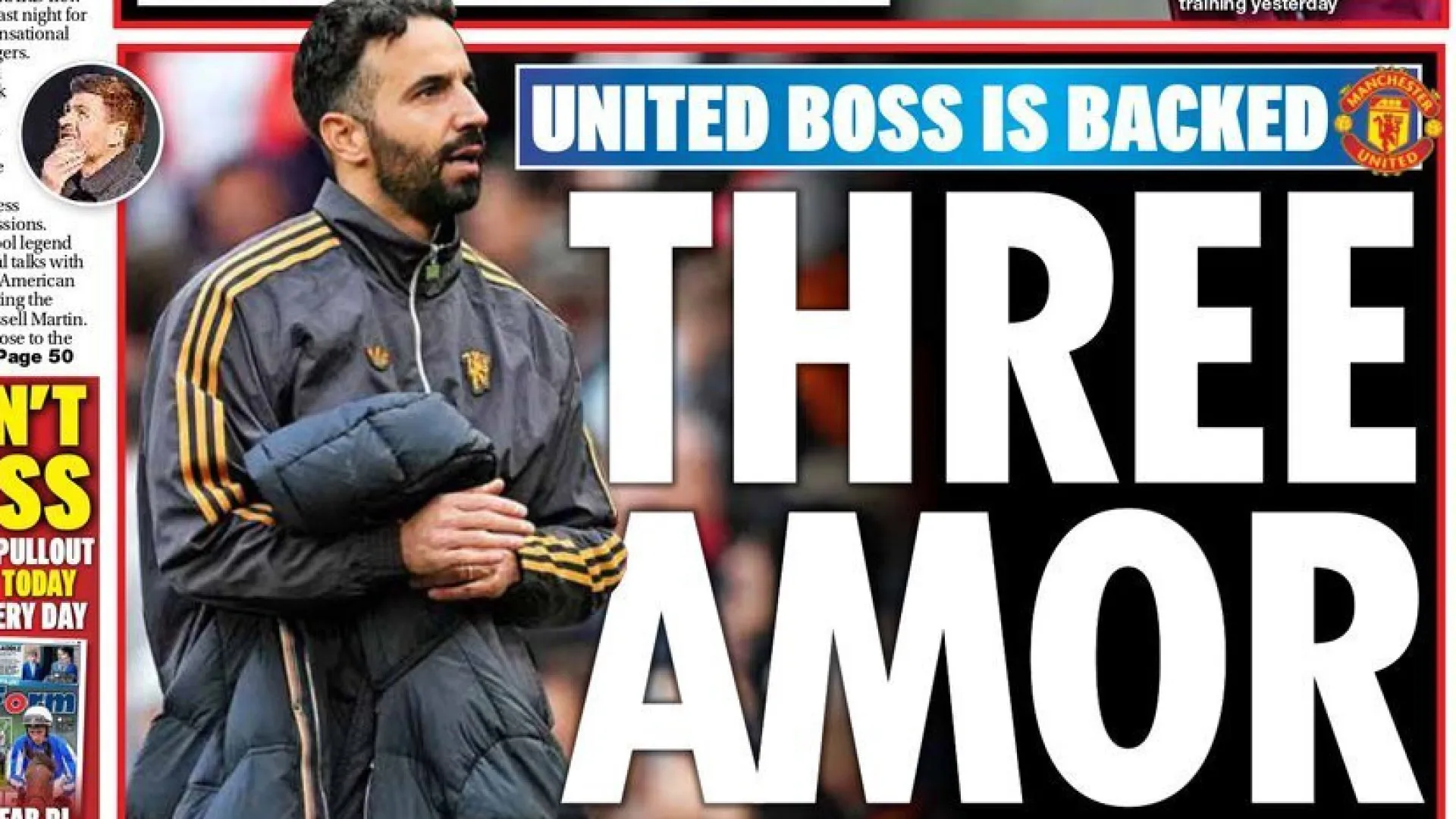 Lá fora: Mbappé a 'toda a hora' e "Amor time" para Ruben Amorim no United