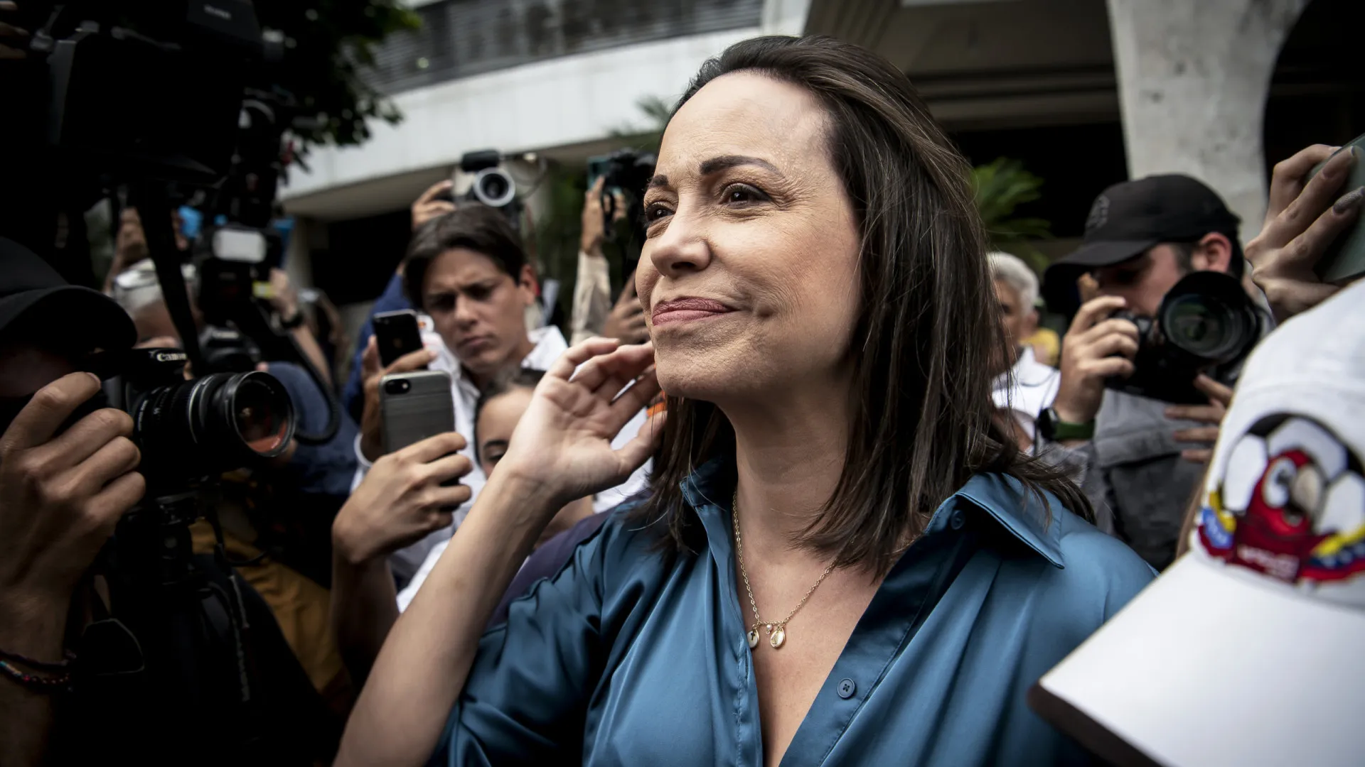 
                    Corina Machado anuncia que regressará à Venezuela 