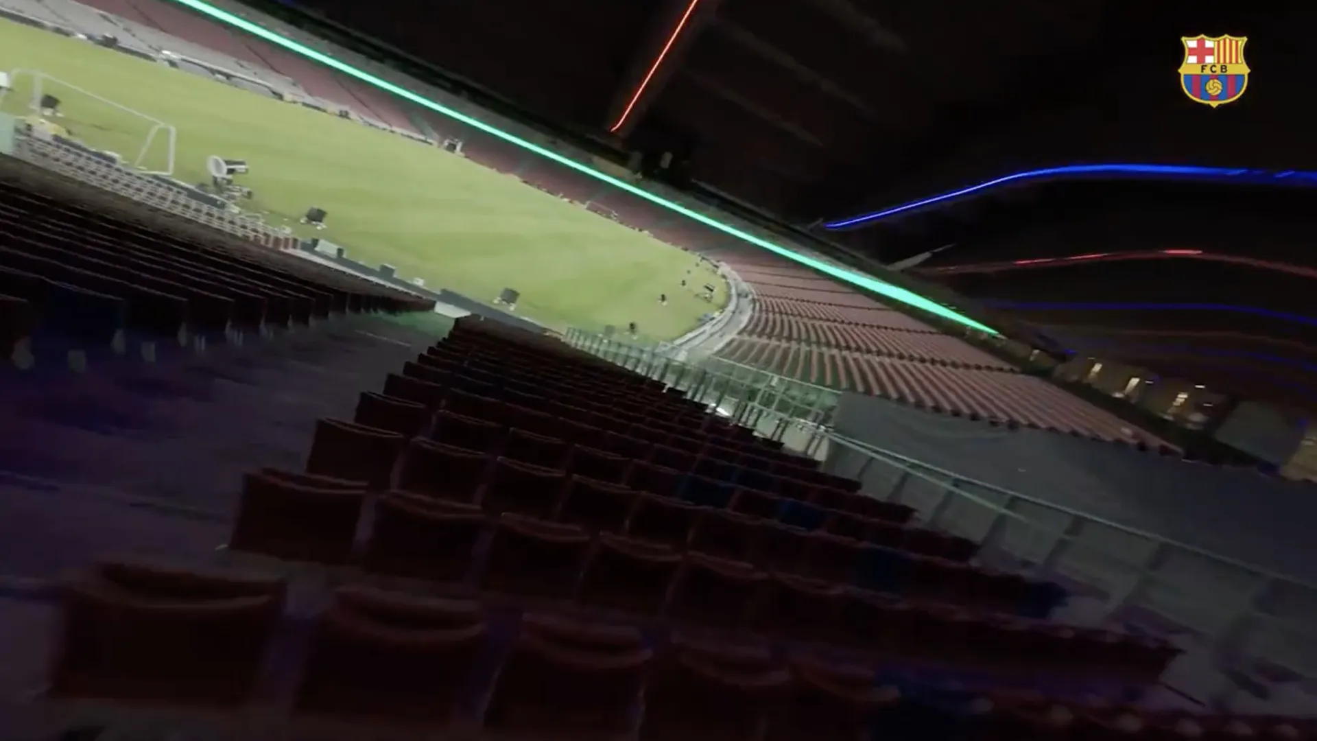 Barcelona ‘saca’ do drone e mostra o ‘novo Camp Nou’ ao detalhe
