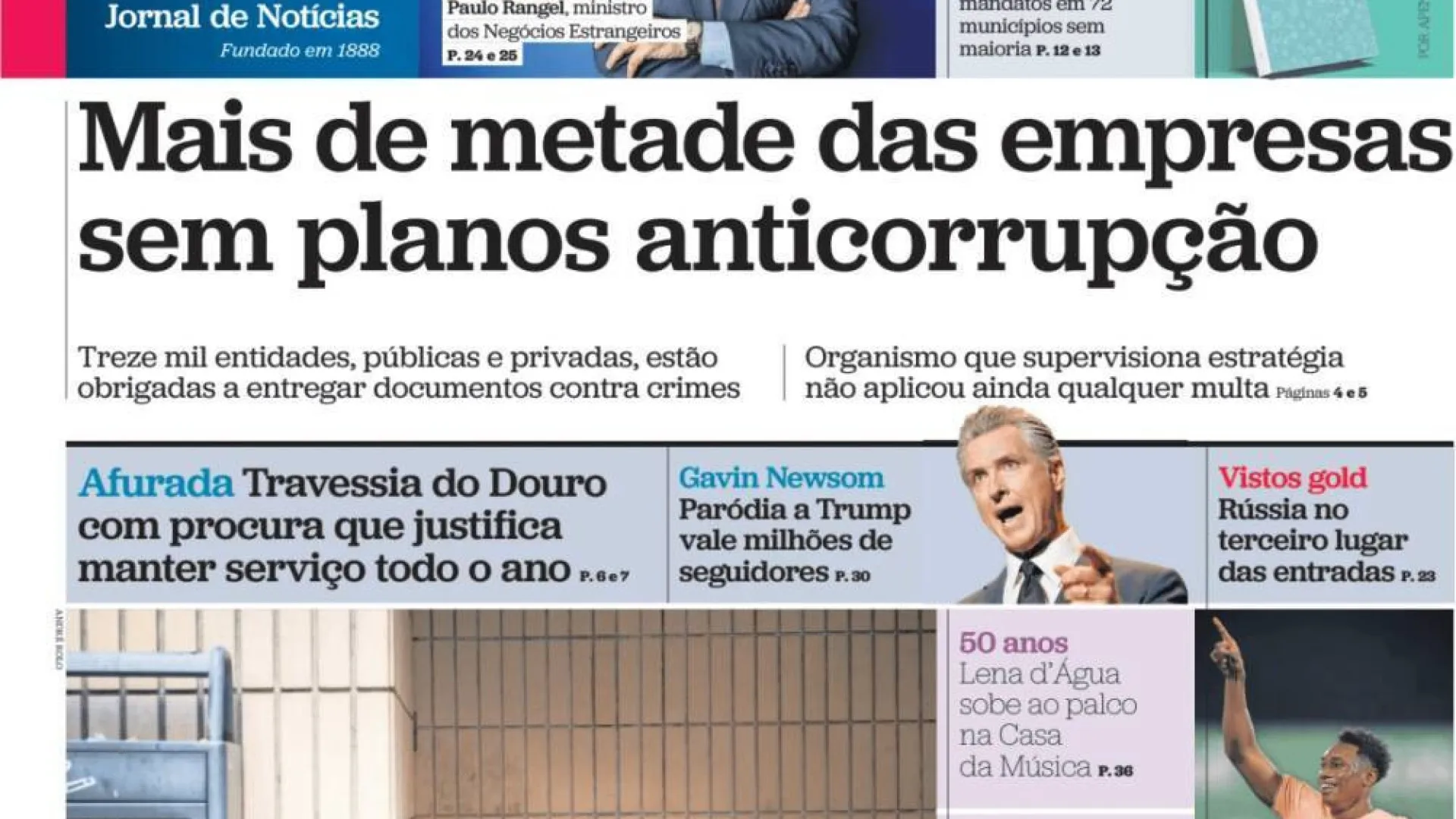 Hoje é notícia: Anticorrupção? Empresas sem planos; Máfia ataca futebol