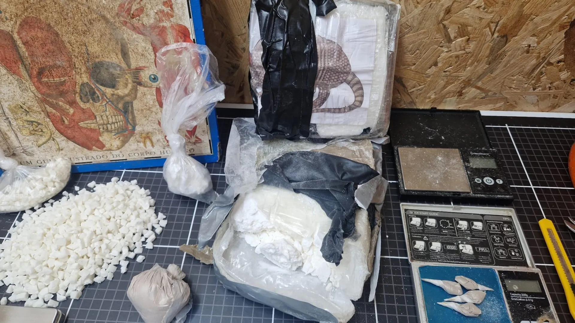 
                    GNR detém 3 homens e apreende mais de 8 mil doses de cocaína em Paredes
                