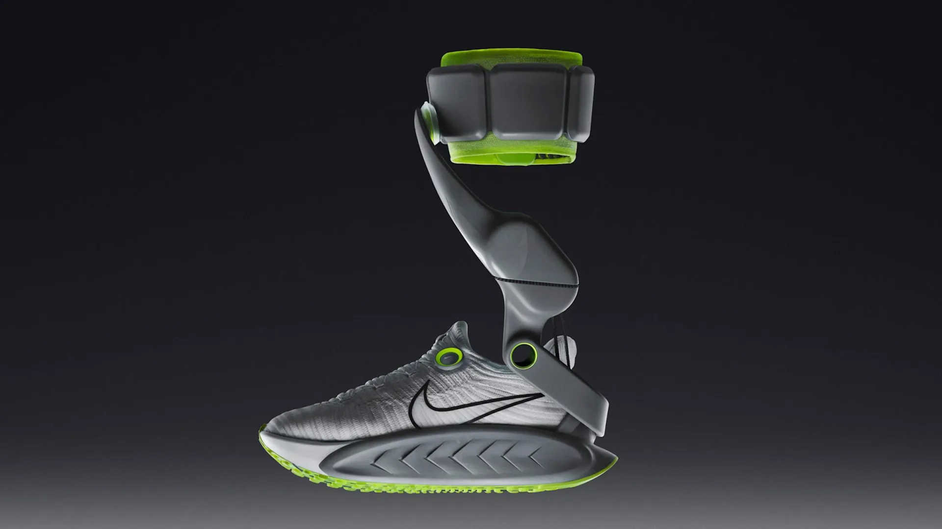 
                    Nike desvendou ténis 'robóticos'. Serão lançados 