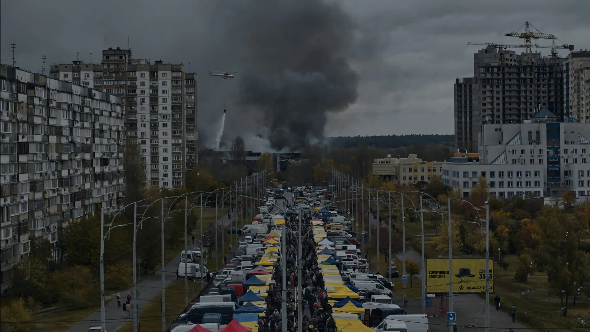 Pelo menos três mortos e 17 feridos na Ucrânia após ataques da Rússia