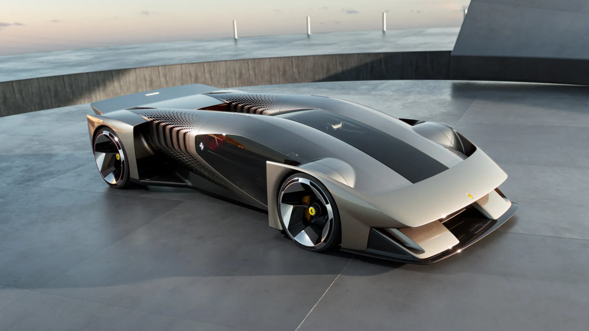 Ferrari revelou hipercarro totalmente diferente de tudo o que criou antes