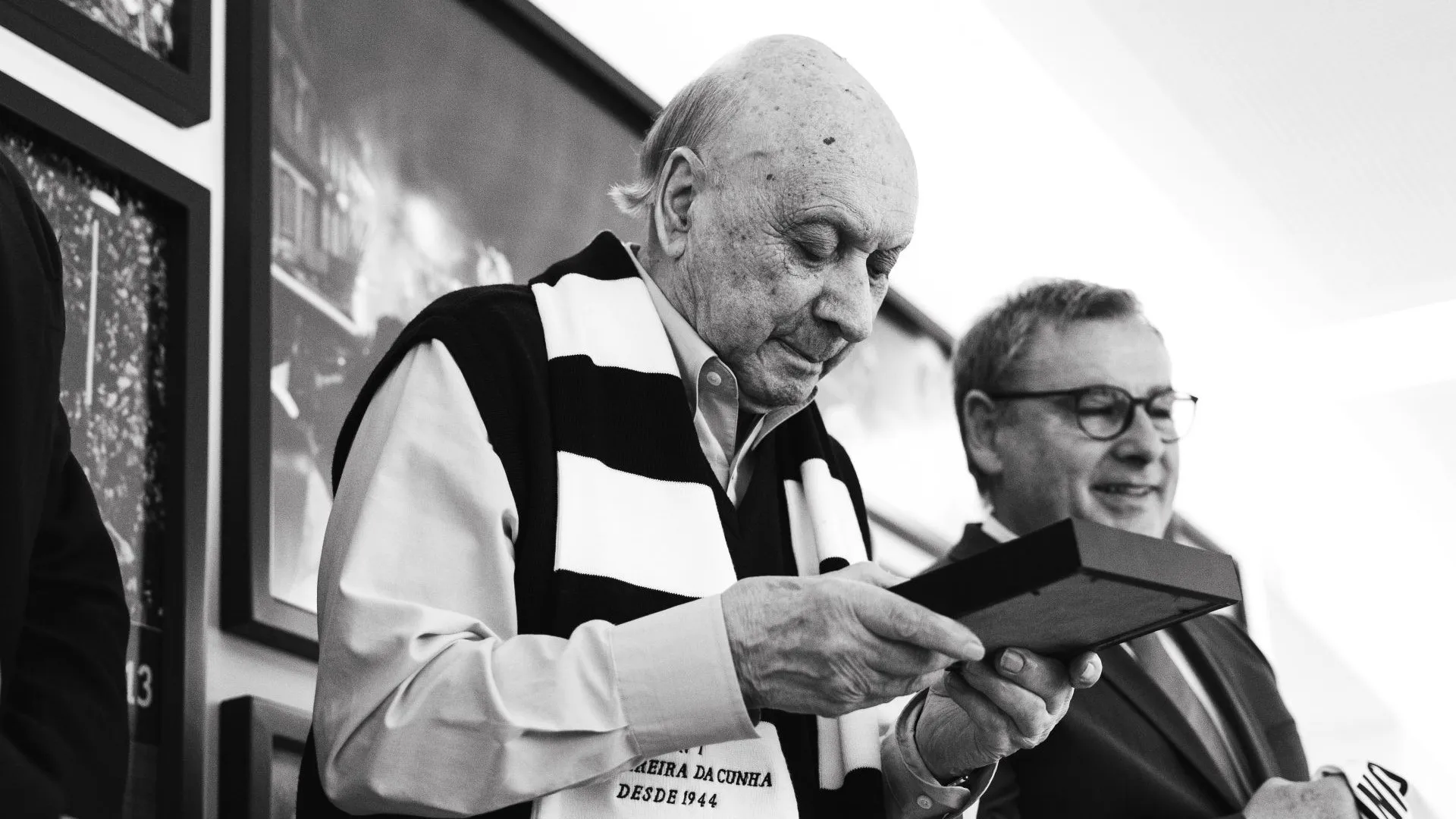 
                    Morreu o sócio n.º 1 do Vitória SC, Jaime Pereira da Cunha, aos 97 anos
                