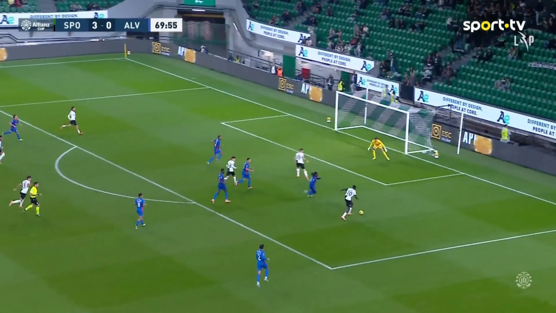 Salvador Blopa tomou-lhe o gosto e assinou o primeiro bis pelo Sporting