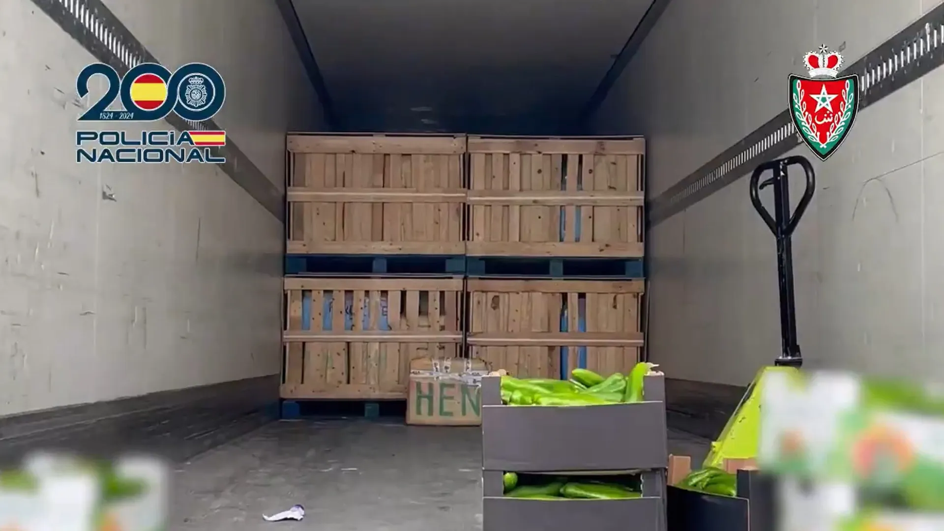 Desmanteladas redes de tráfico em Espanha. Levavam haxixe em pimentos