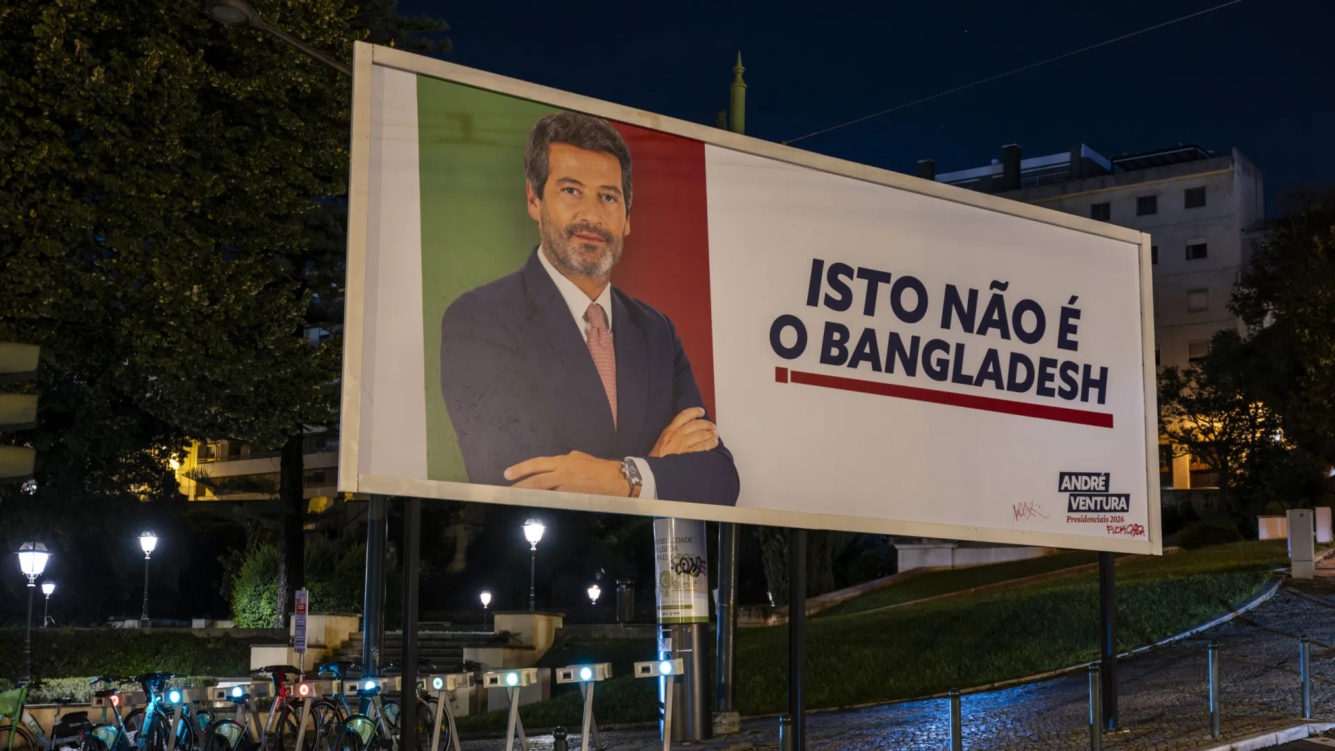 
                    Julgamento de Ventura sobre cartazes remarcado para 16 de dezembro
                