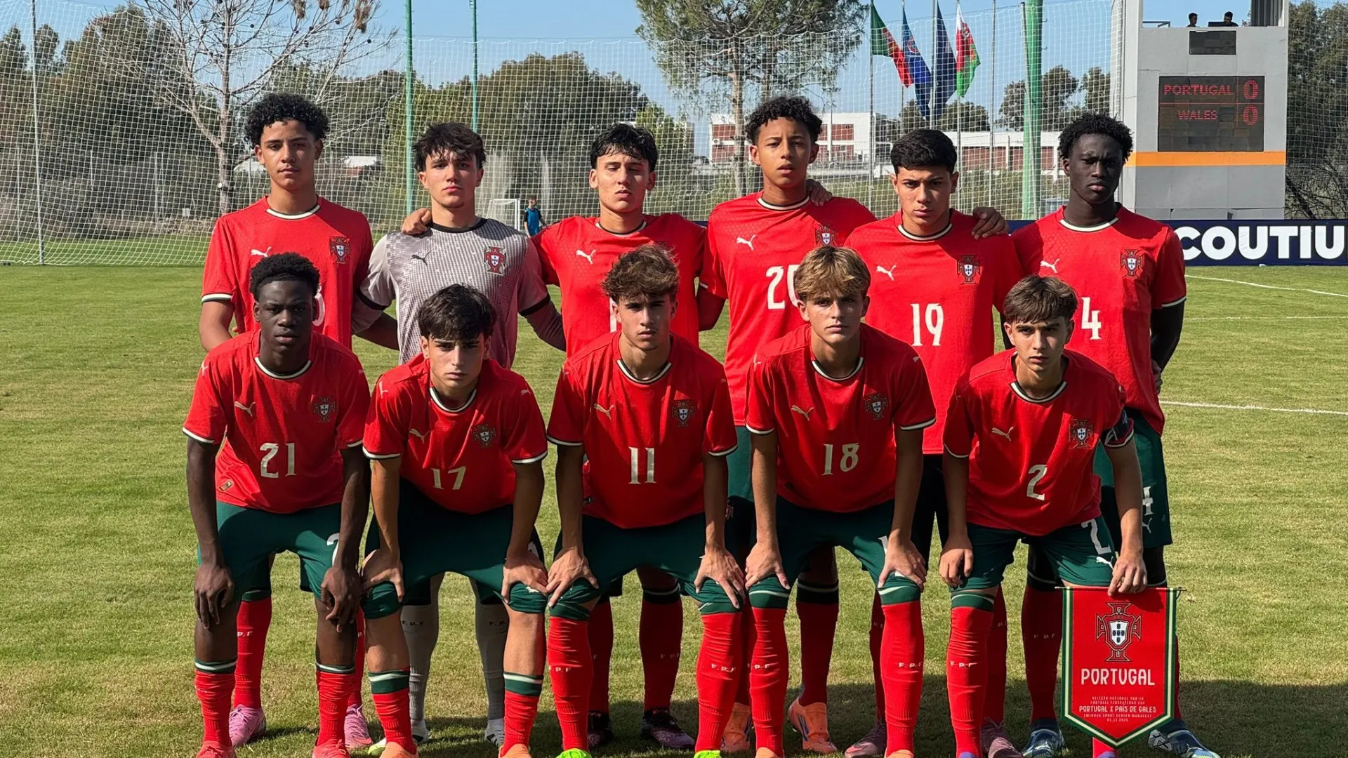 Cristianinho, filho de CR7, marca pelos sub-16 e Portugal volta a vencer