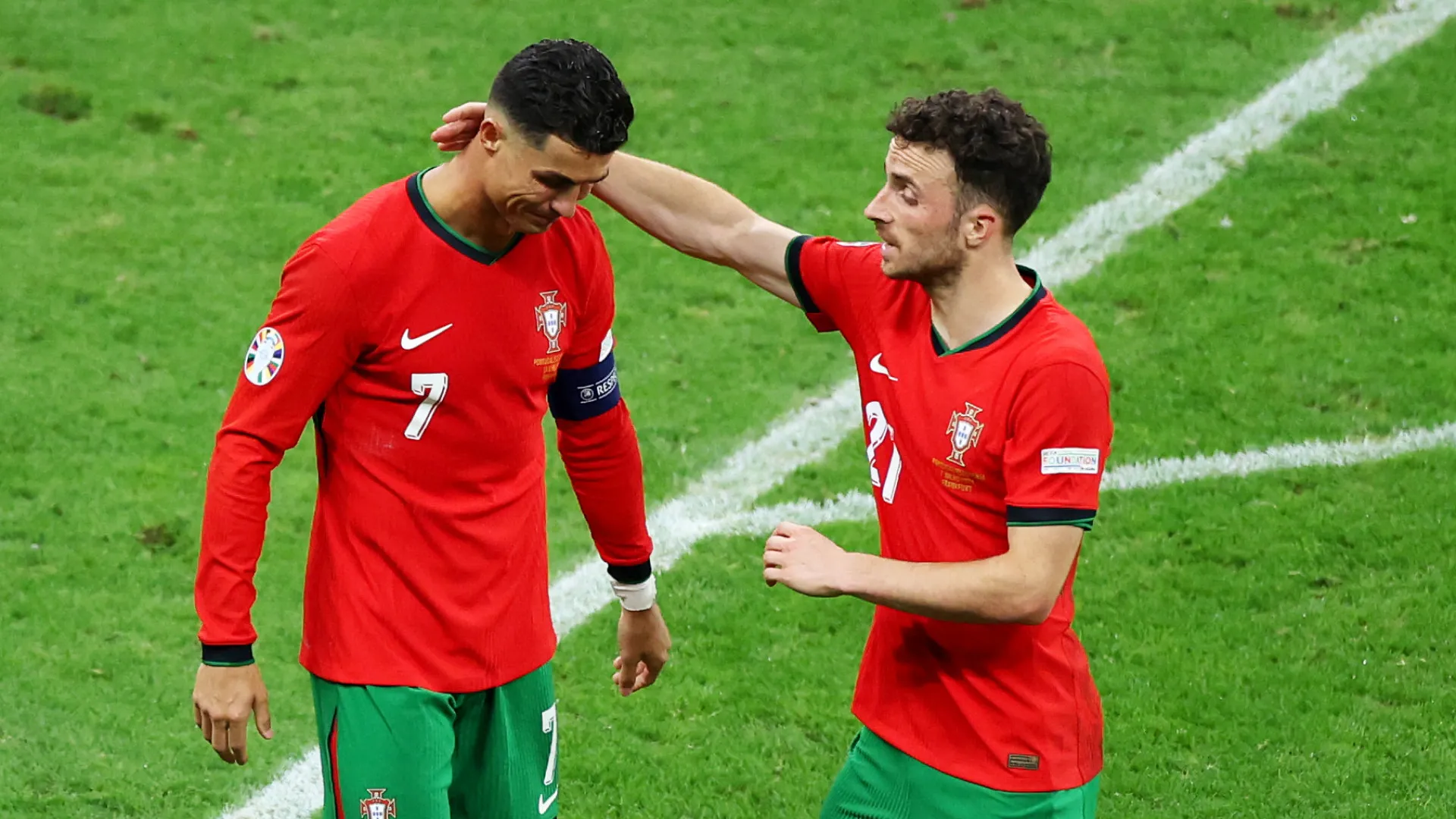 
                    Jornal mexicano diz que Cristiano Ronaldo pode ser rendido por Diogo Jota
                