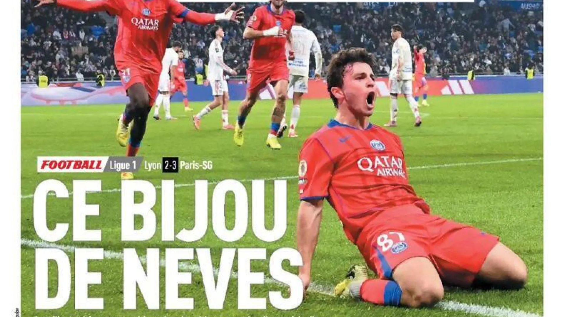 
                    Lá fora: A joia de João Neves e Haaland 'despacha' Liverpool
                