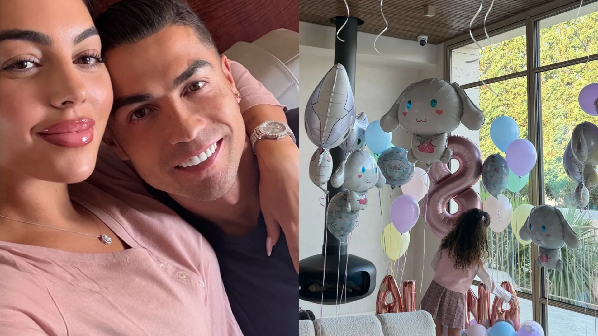 Alana Martina faz anos! A declaração de Ronaldo e as imagens da festa