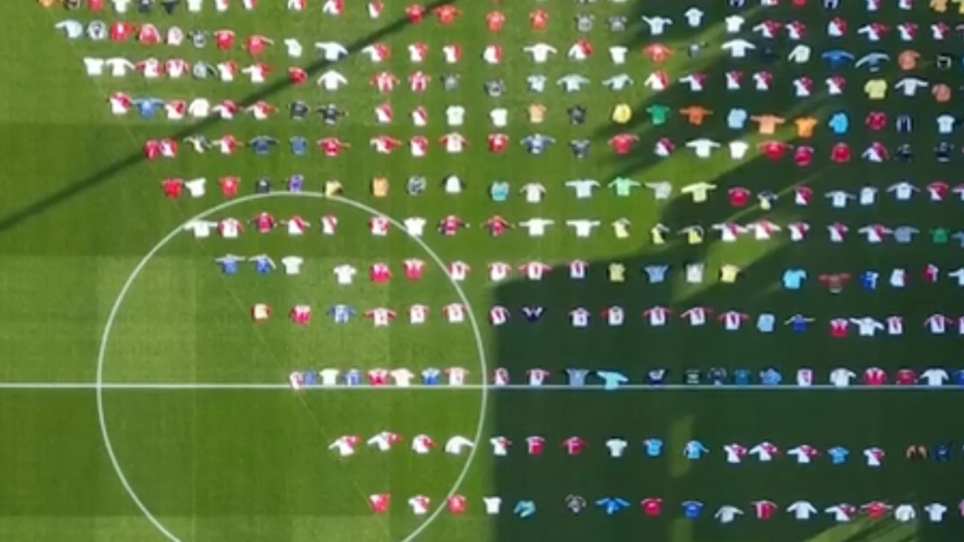 Imagens impressionam. Eis a maior coleção de camisolas de clube do mundo