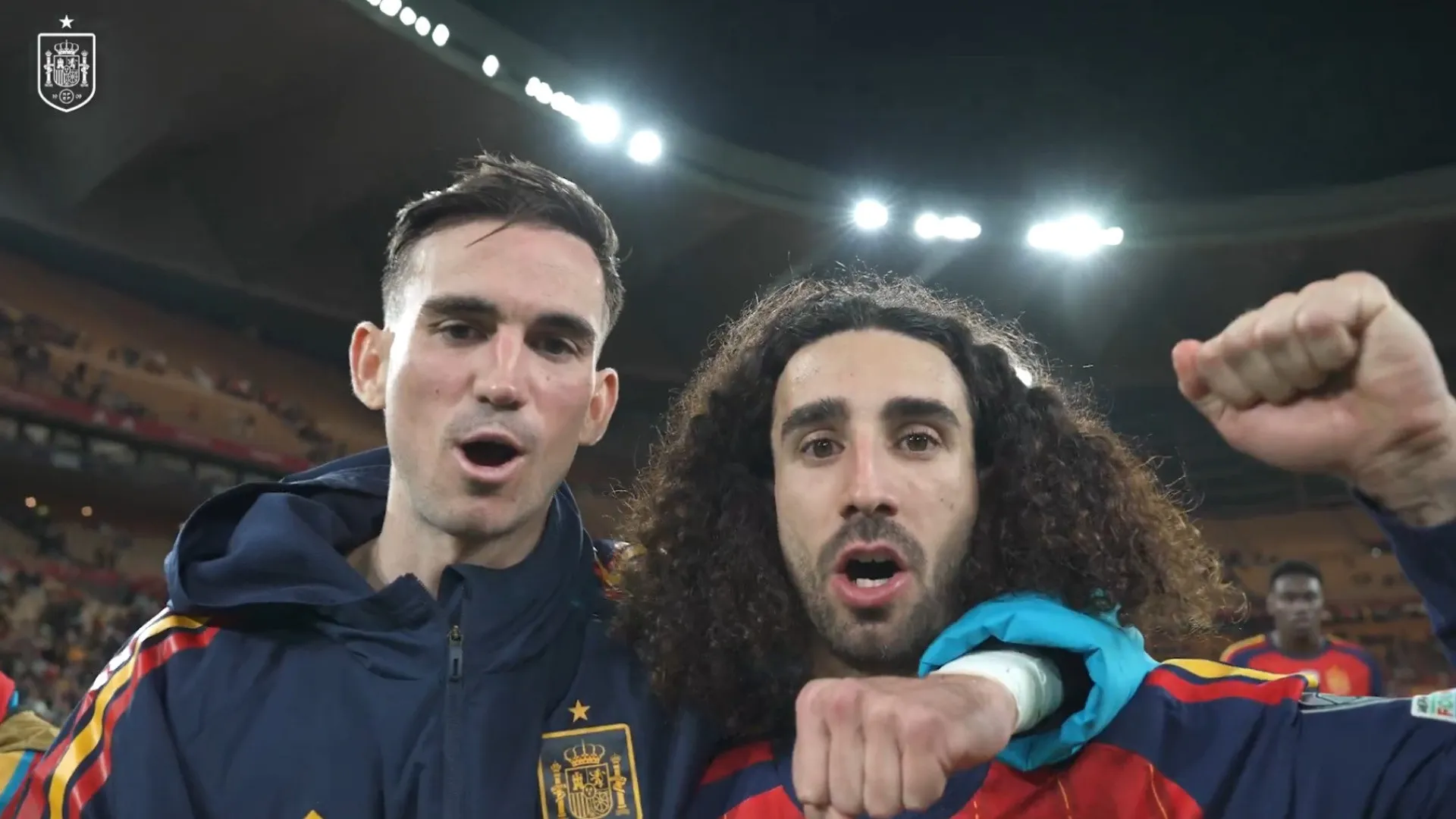 
                    Espanha celebrou apuramento para o Mundial'2026 com uma palavra de ordem
                