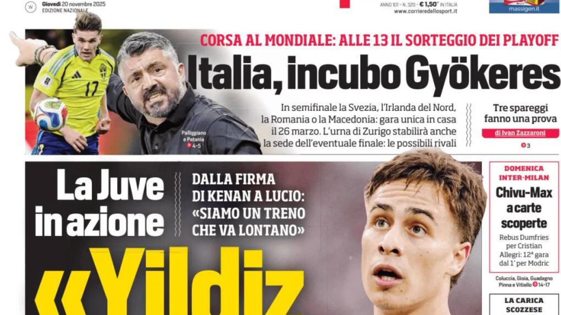 
                    Lá fora: Itália prepara 'travão' a Gyokeres. Amorim com voto de confiança
                