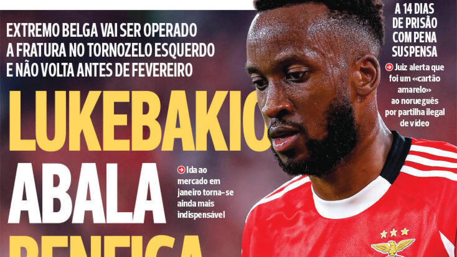
                    Por cá: Lukebakio desfalca Benfica e Diomande volta a ter interessados
                