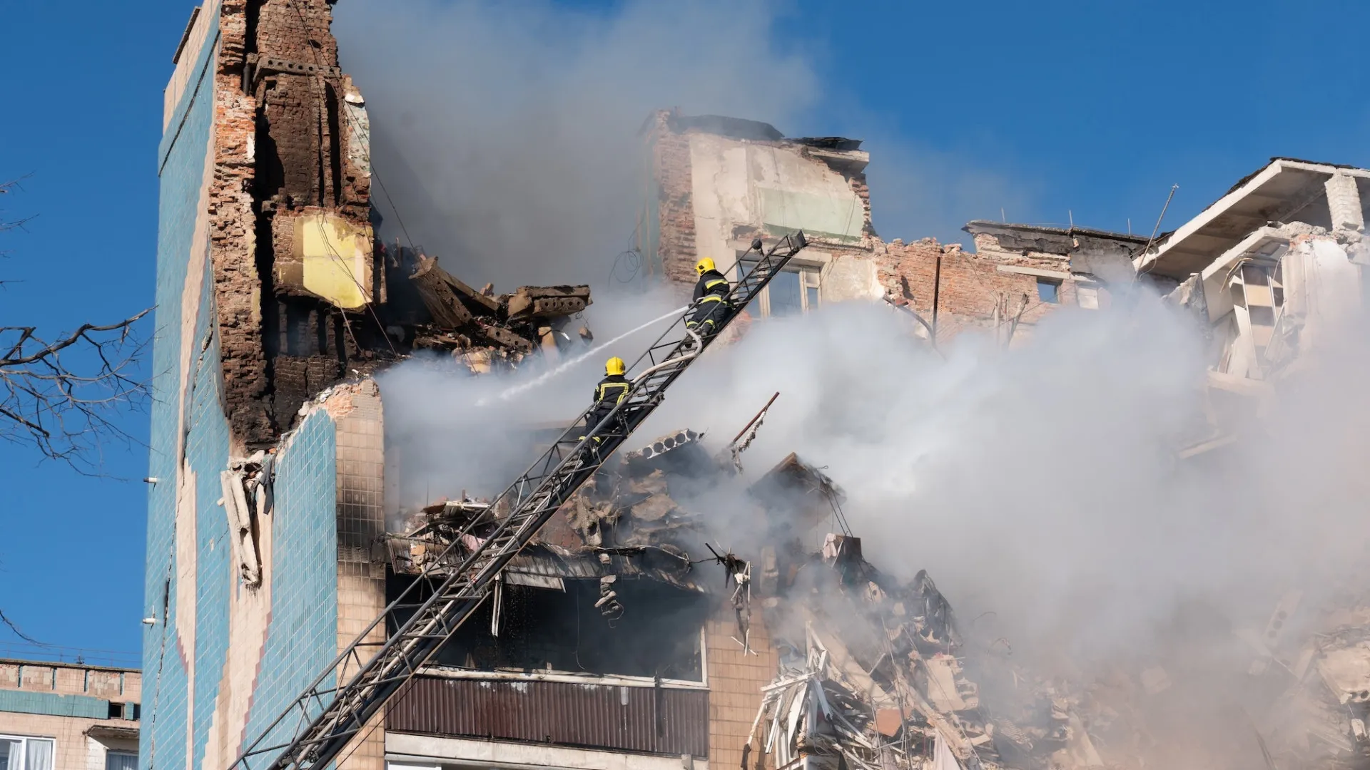 Pelo menos 22 pessoas continuam desaparecidas em Ternopil, na Ucrânia