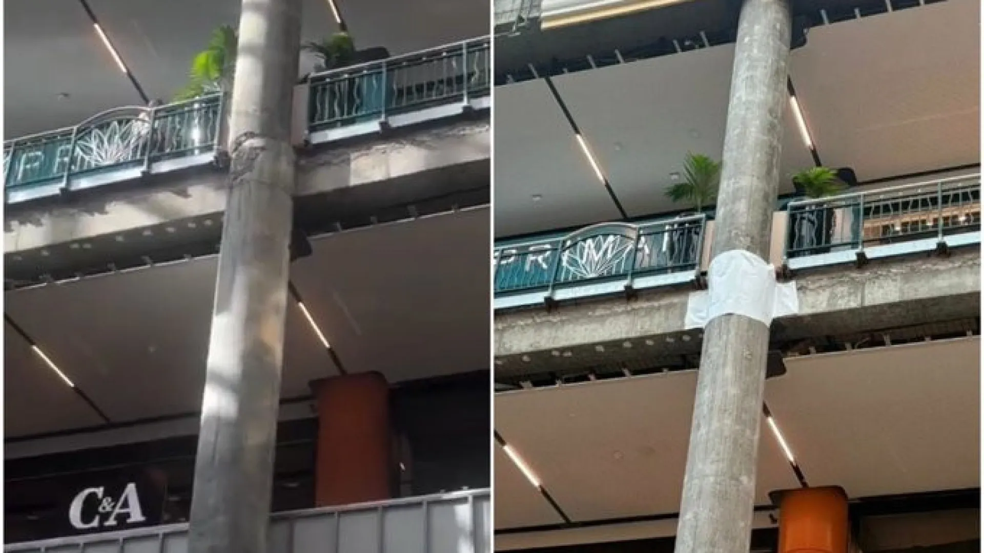 
                    Colombo: CML faz vistoria e diz que degradação de pilar 