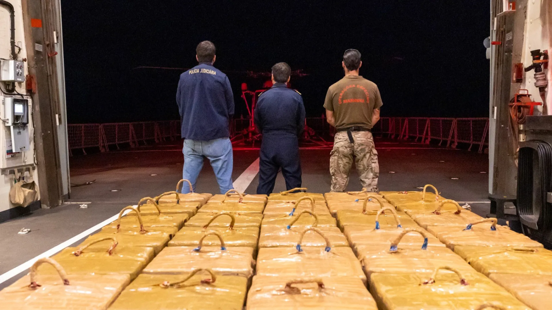 PJ interceta duas embarcações com 7 toneladas de cocaína perto de Lisboa