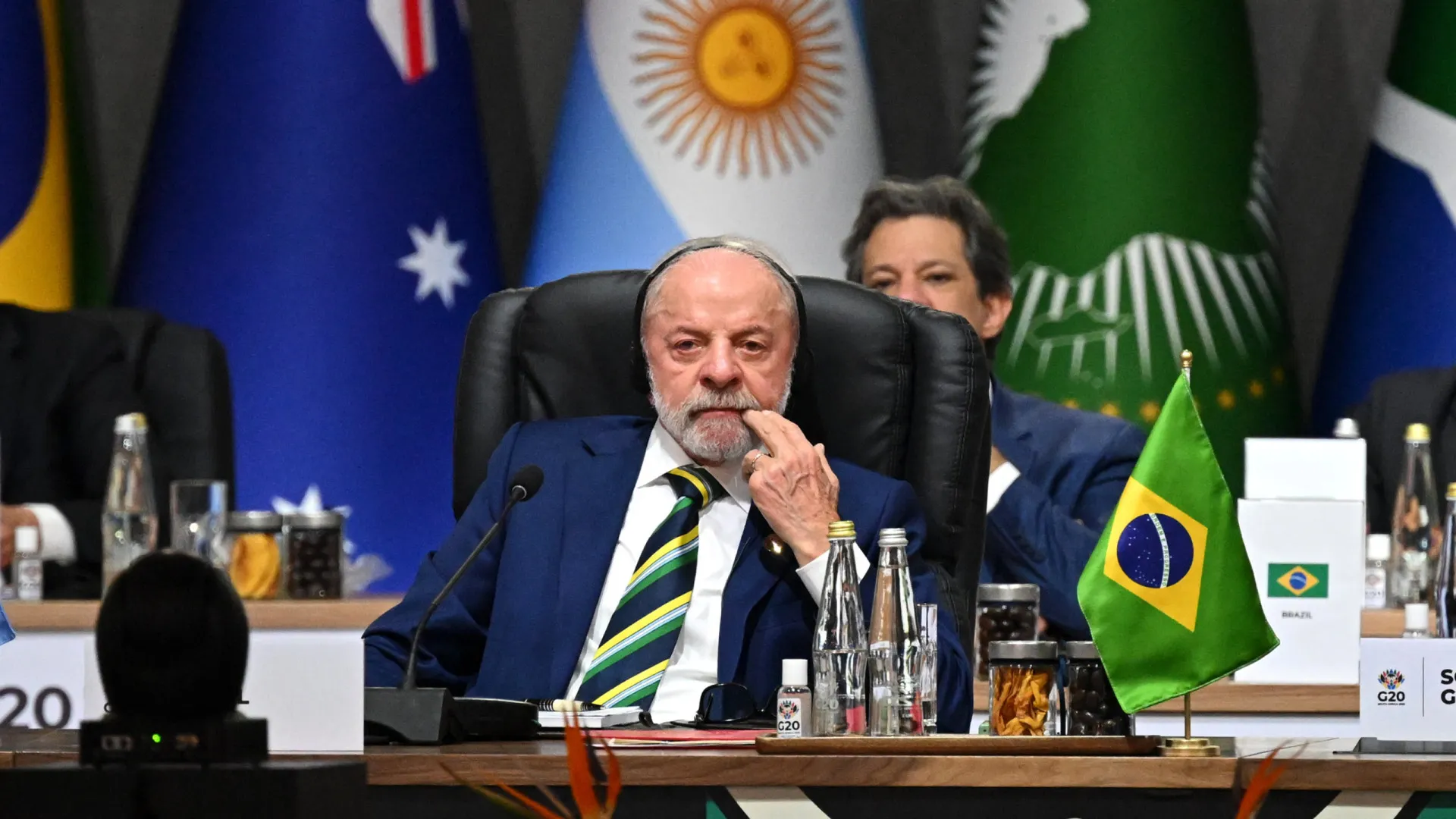 
                    Presidente do Brasil alerta que o funcionamento do G20 está ameaçado
                