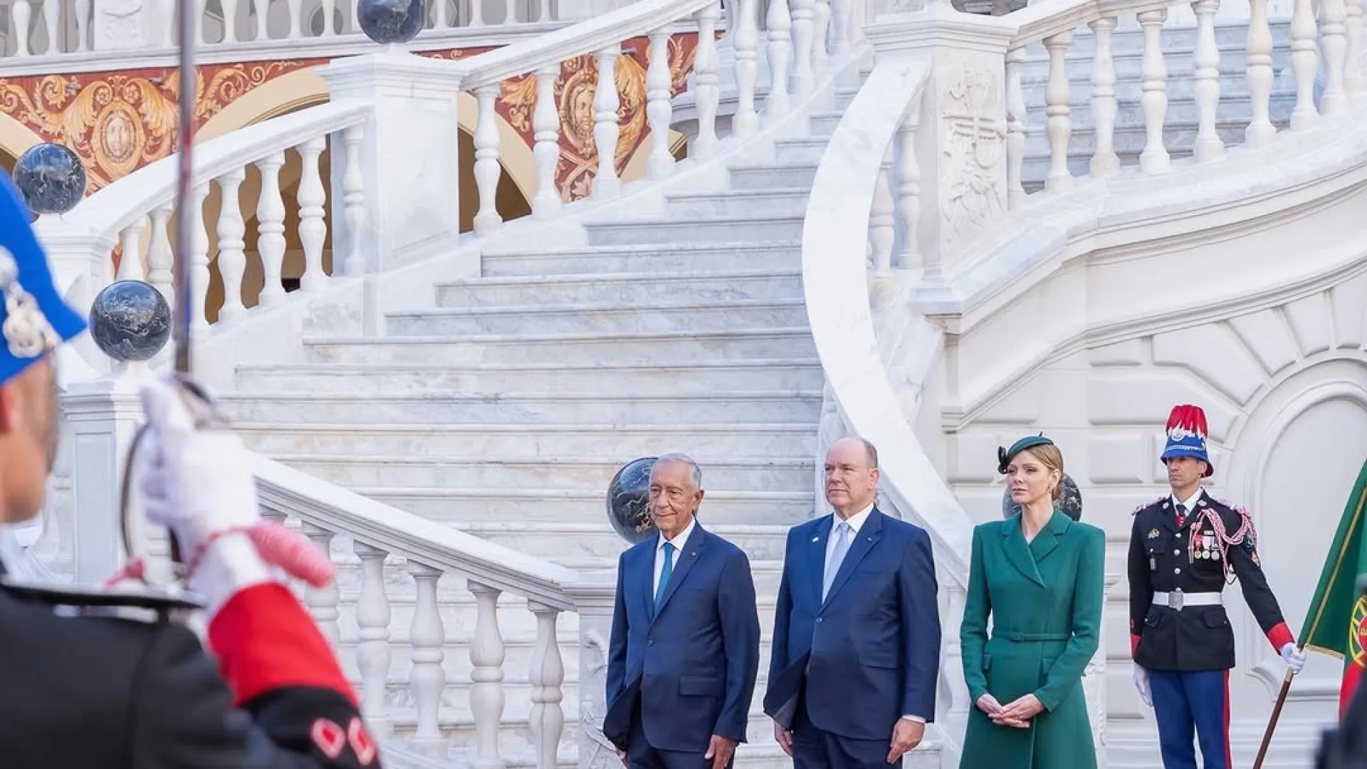 
                    Marcelo Rebelo de Sousa na visita ao Mónaco. (Todas) as imagens
                