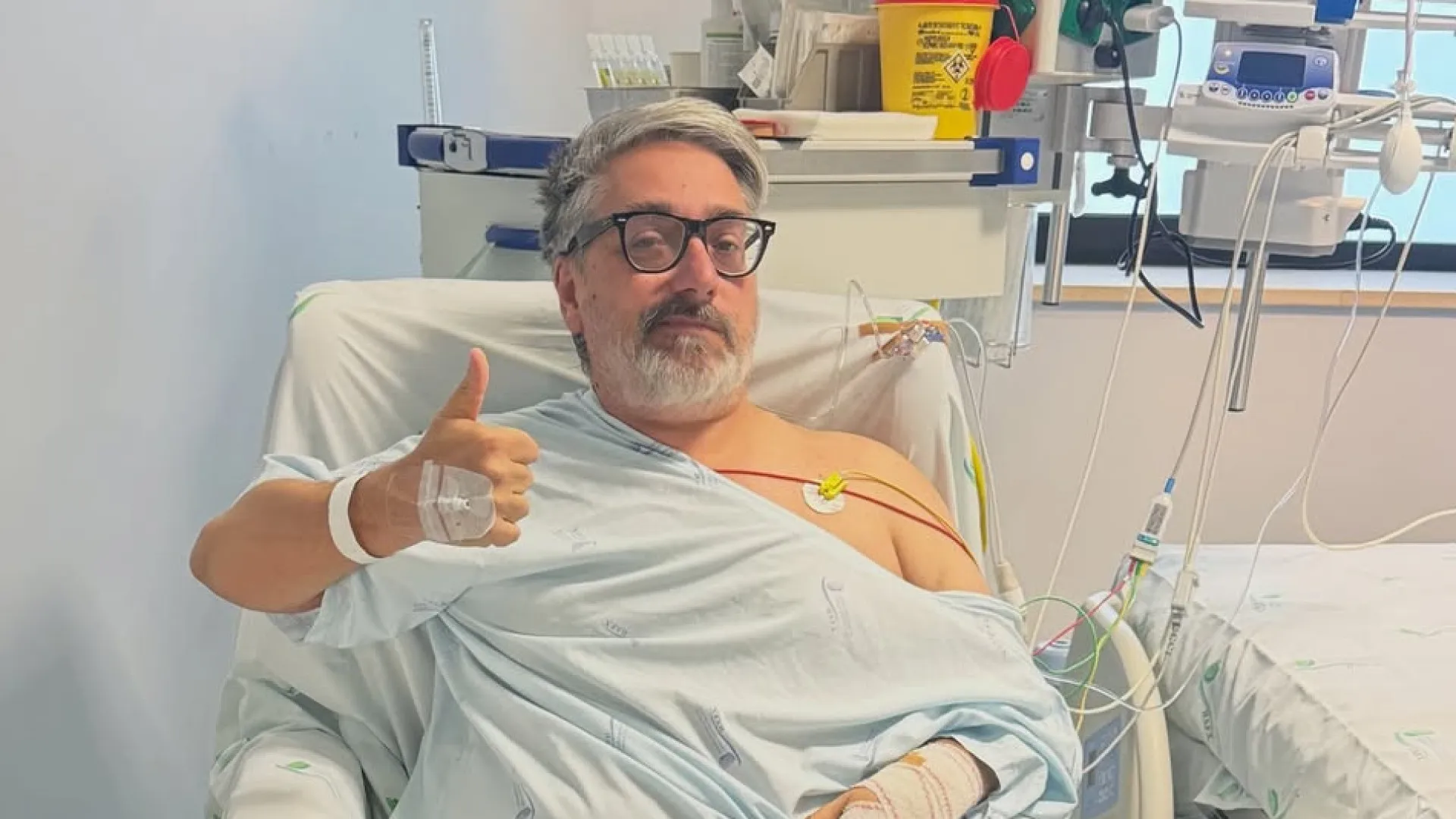 
                    Onde estava Markl quando teve AVC? 