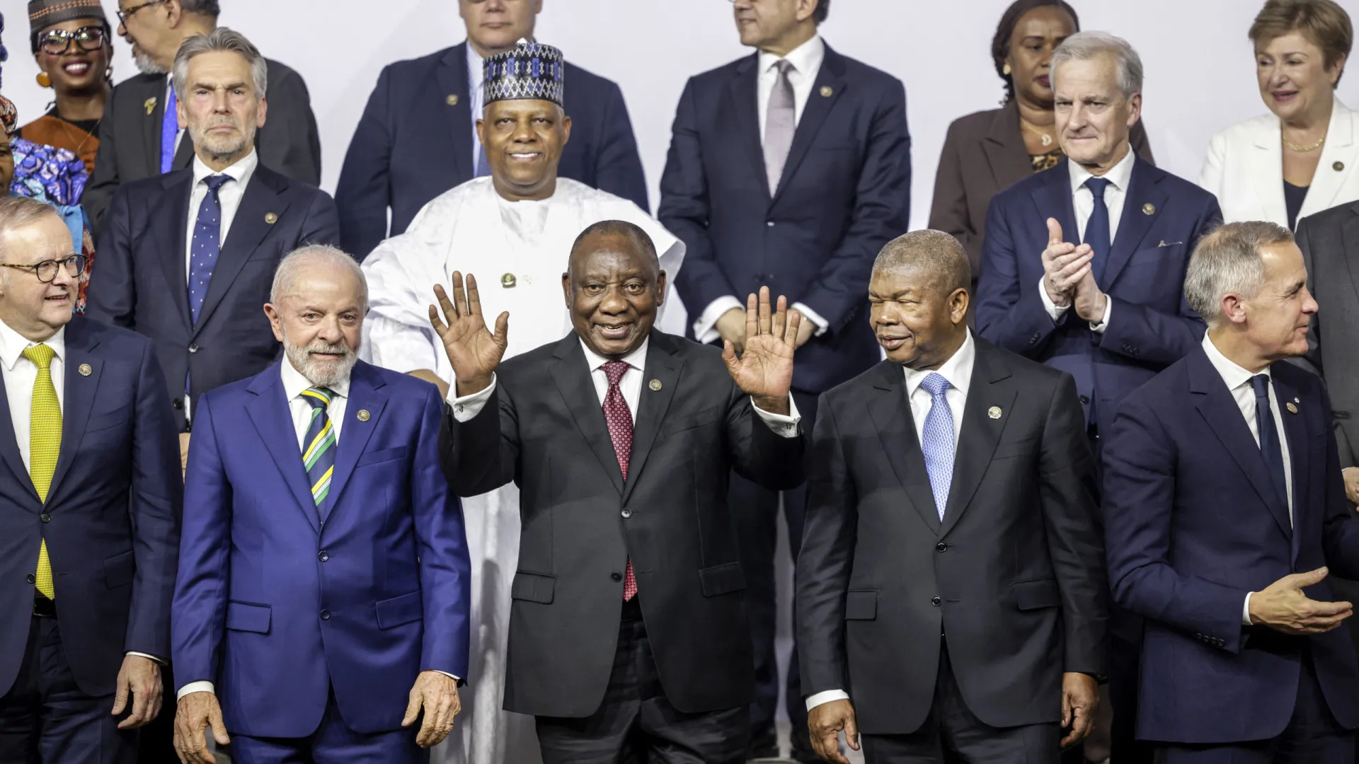 
                    Cyril Ramaphosa afirma que a declaração final reflete a força do G20
                