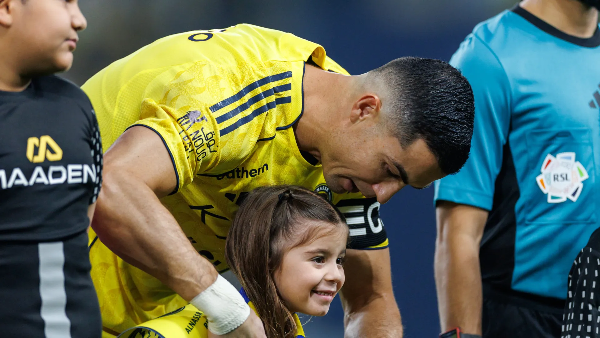 
                    Jantar com Trump não tira o foco. Cristiano Ronaldo atinge o golo 954
                