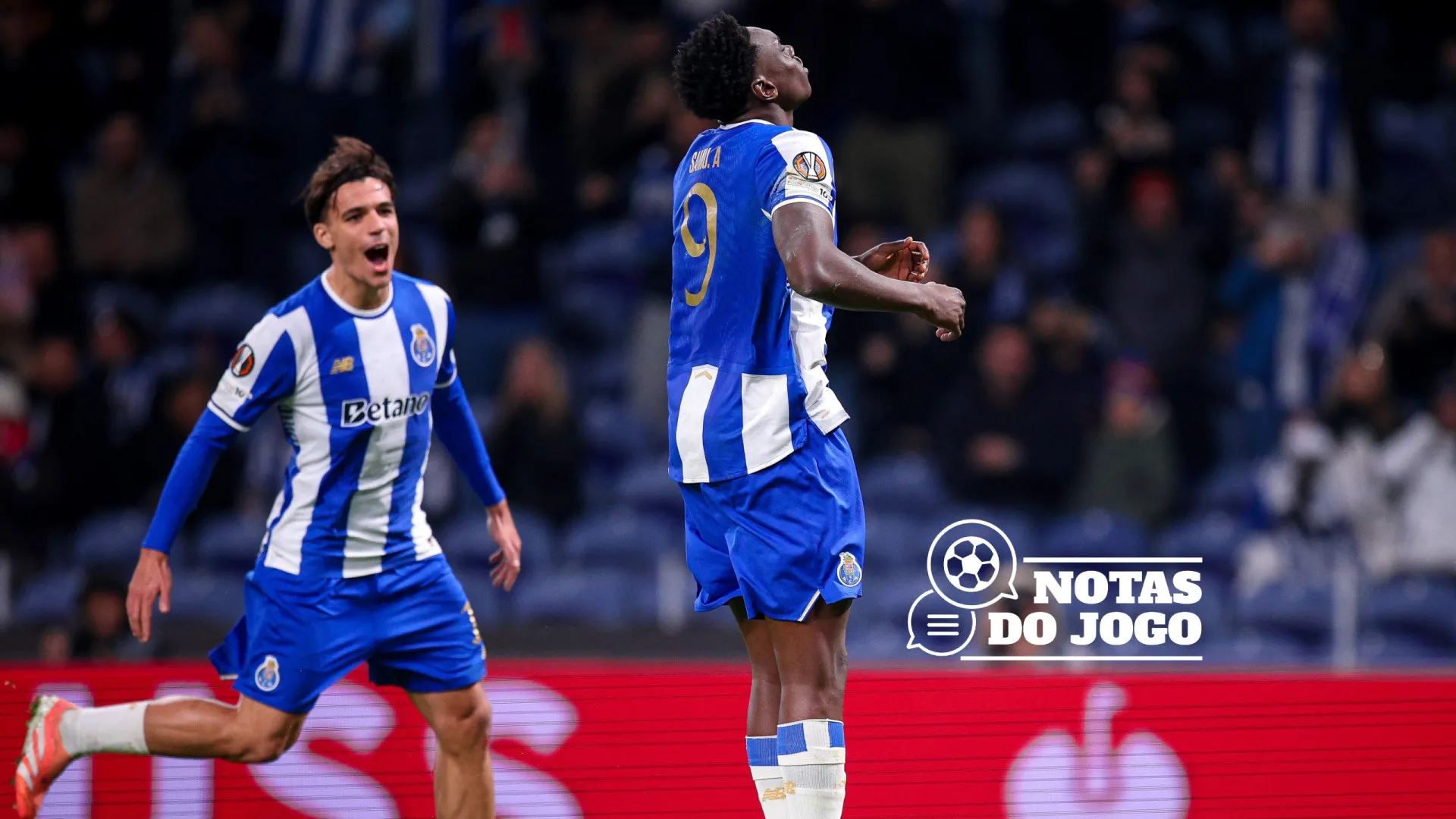 
                    Dragão ou Dragón? Gabri Veiga e Samu empurram FC Porto na Liga Europa 
                