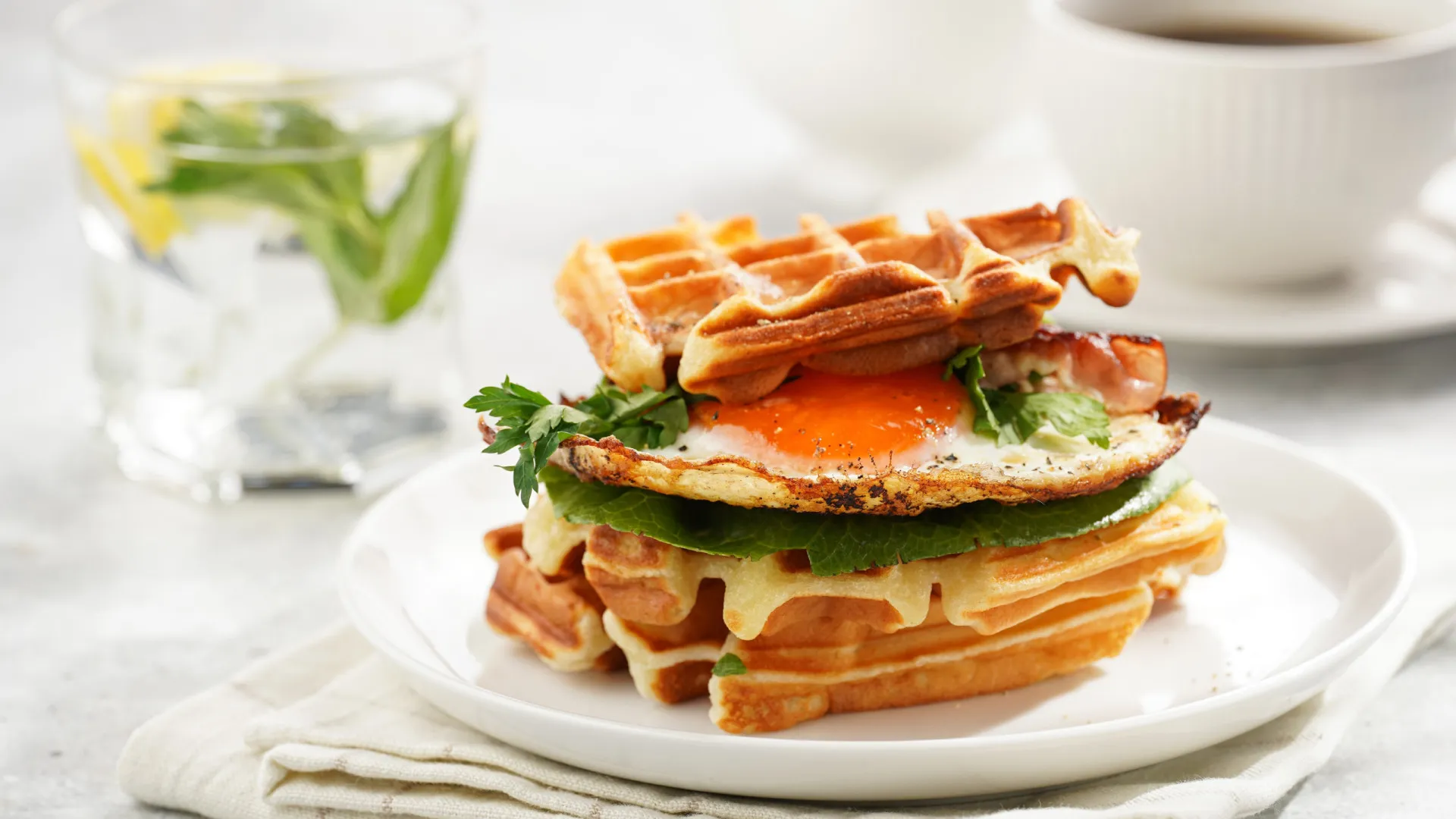 
                    A versão salgada dos waffles preferidos da Eleven de Stranger Things
                