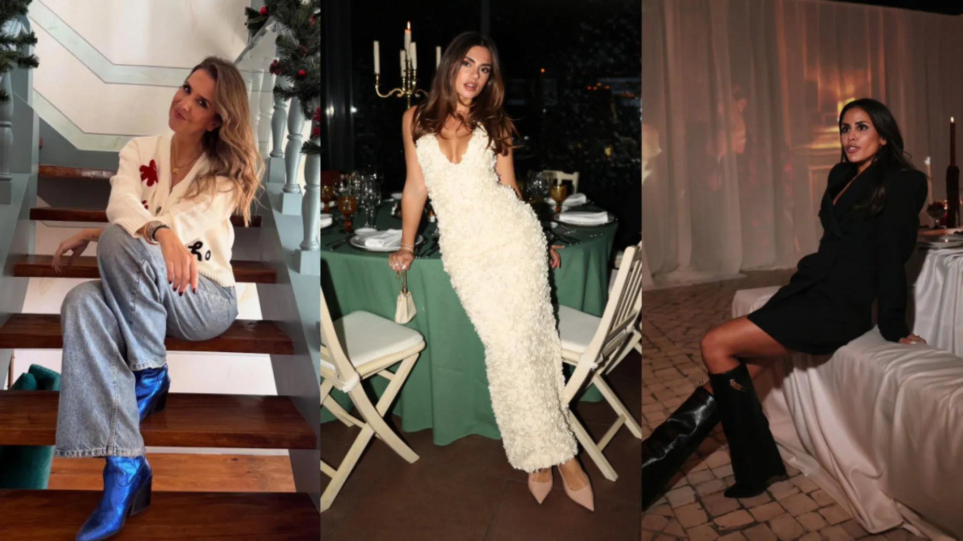 
                    Jantares de Natal: Inspire-se nas escolhas das famosas portuguesas
                