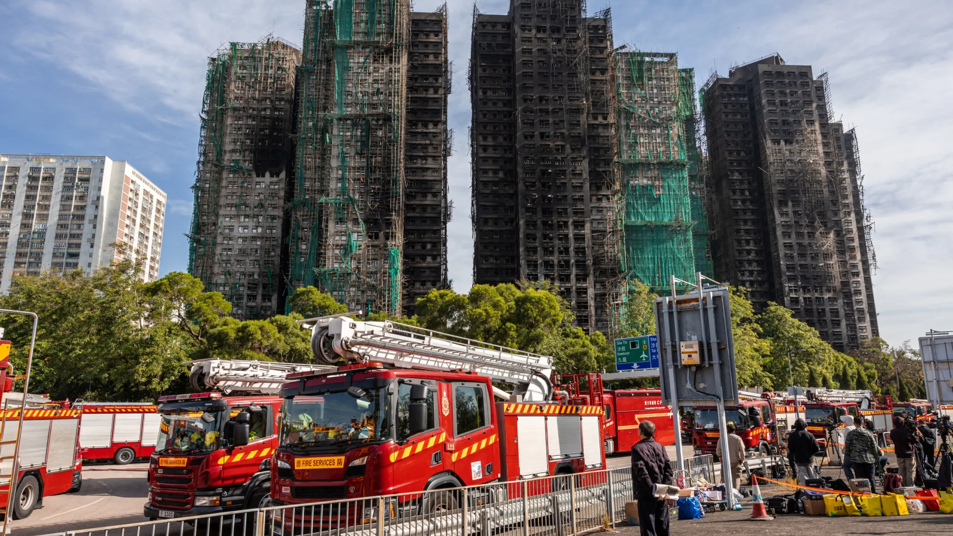
                    Sobe para 168 número final de mortos no incêndio de novembro em Hong Kong
                