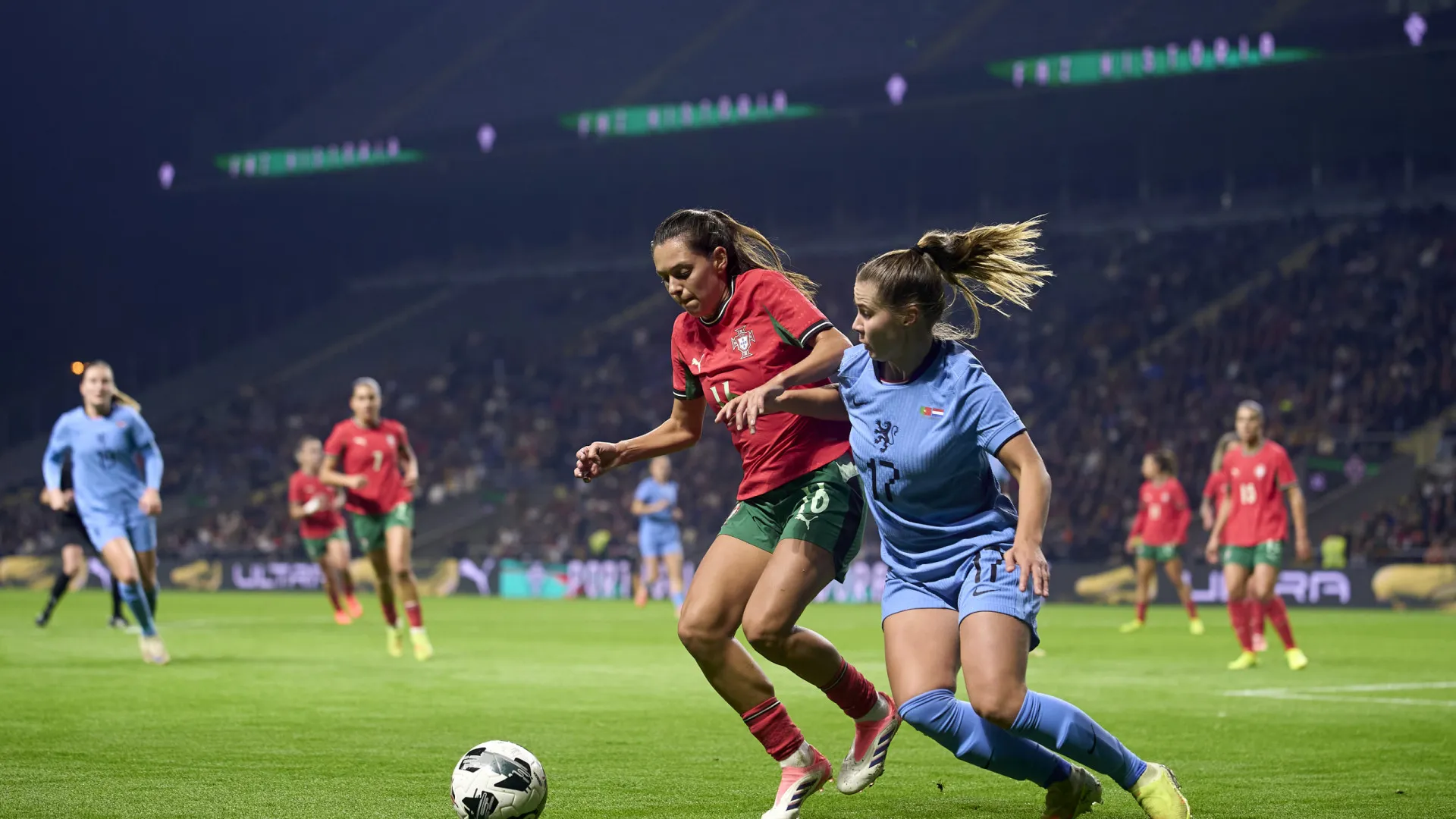 
                    Países Baixos vencem seleção portuguesa feminina em jogo particular
                