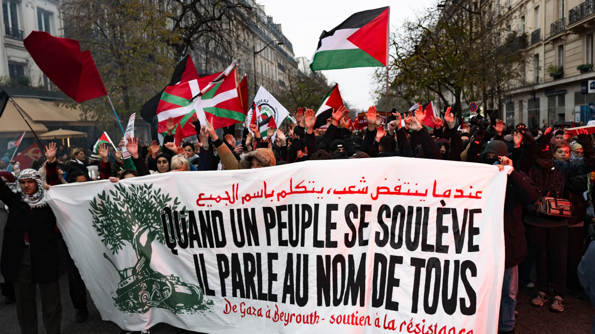 
                    Milhares saíram às rua em manifestações de apoio à Palestina
                