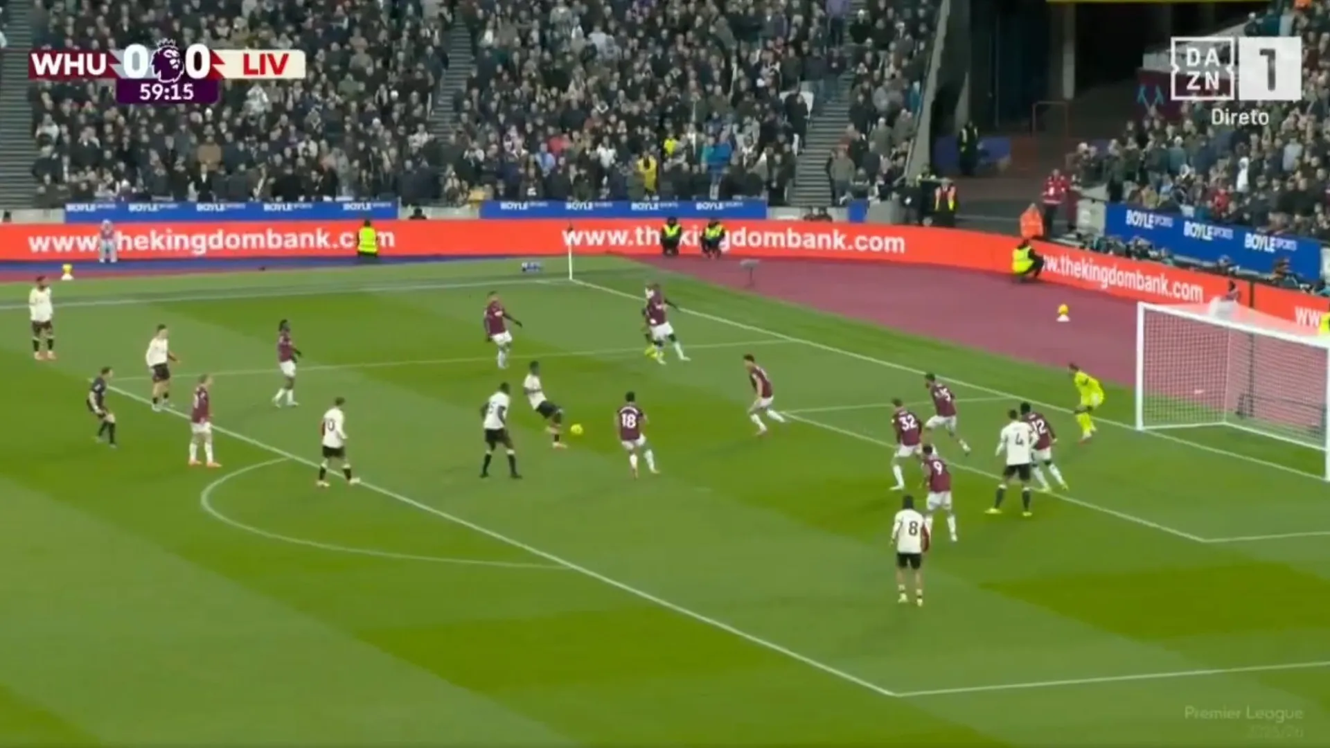 
                    O instinto 'matador' de Isak desbloqueou o nulo no West Ham-Liverpool
                