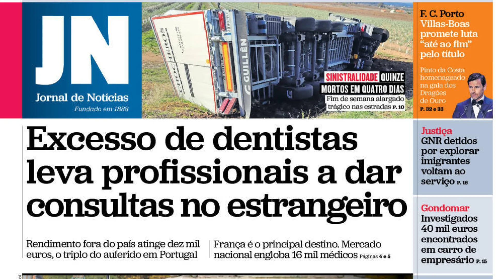 
                    Hoje é notícia: Excesso de dentistas; Défice recorde no SNS?
                