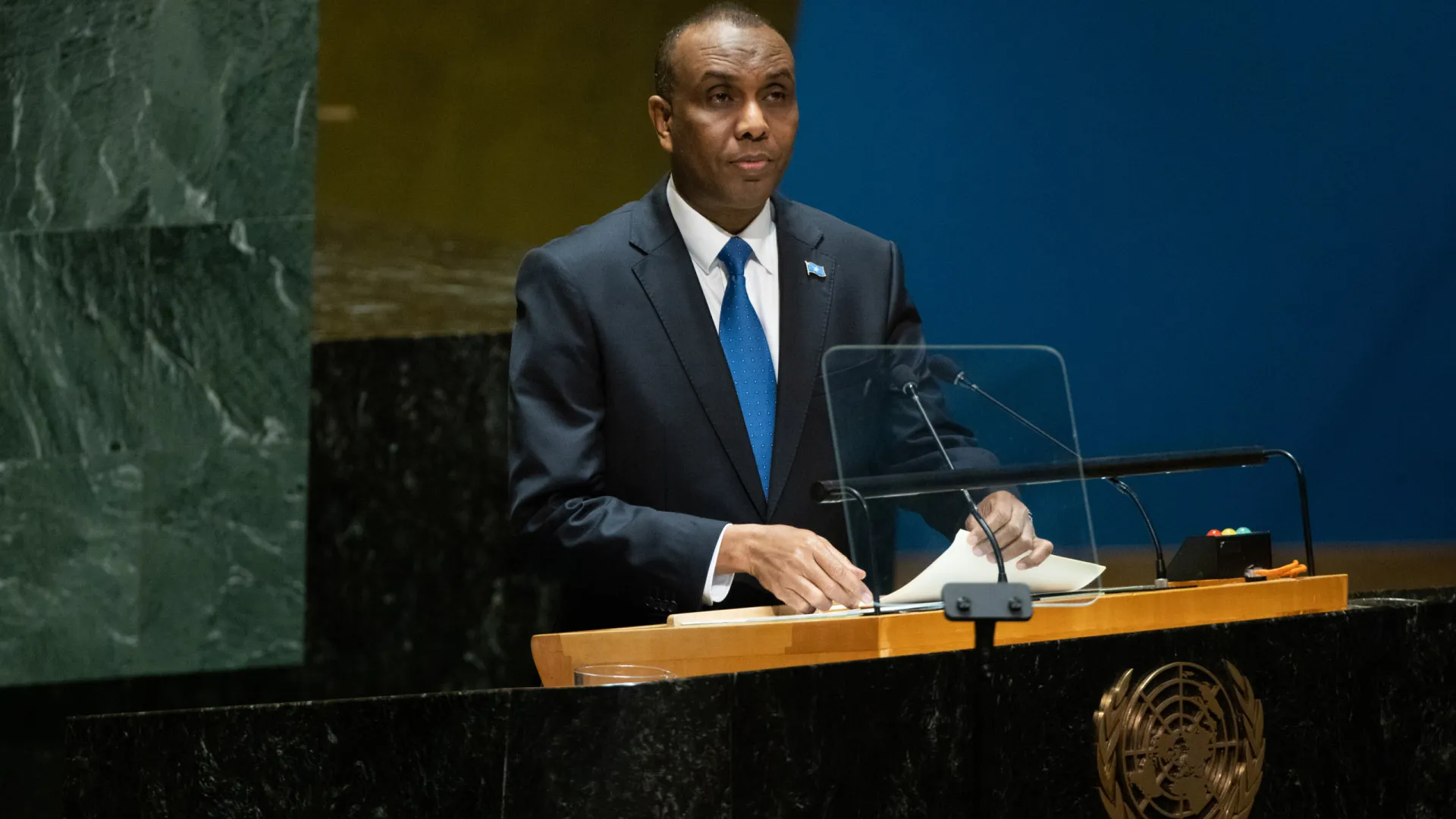 
                    Primeiro-ministro somali diz que é melhor ignorar palavras de Trump
                