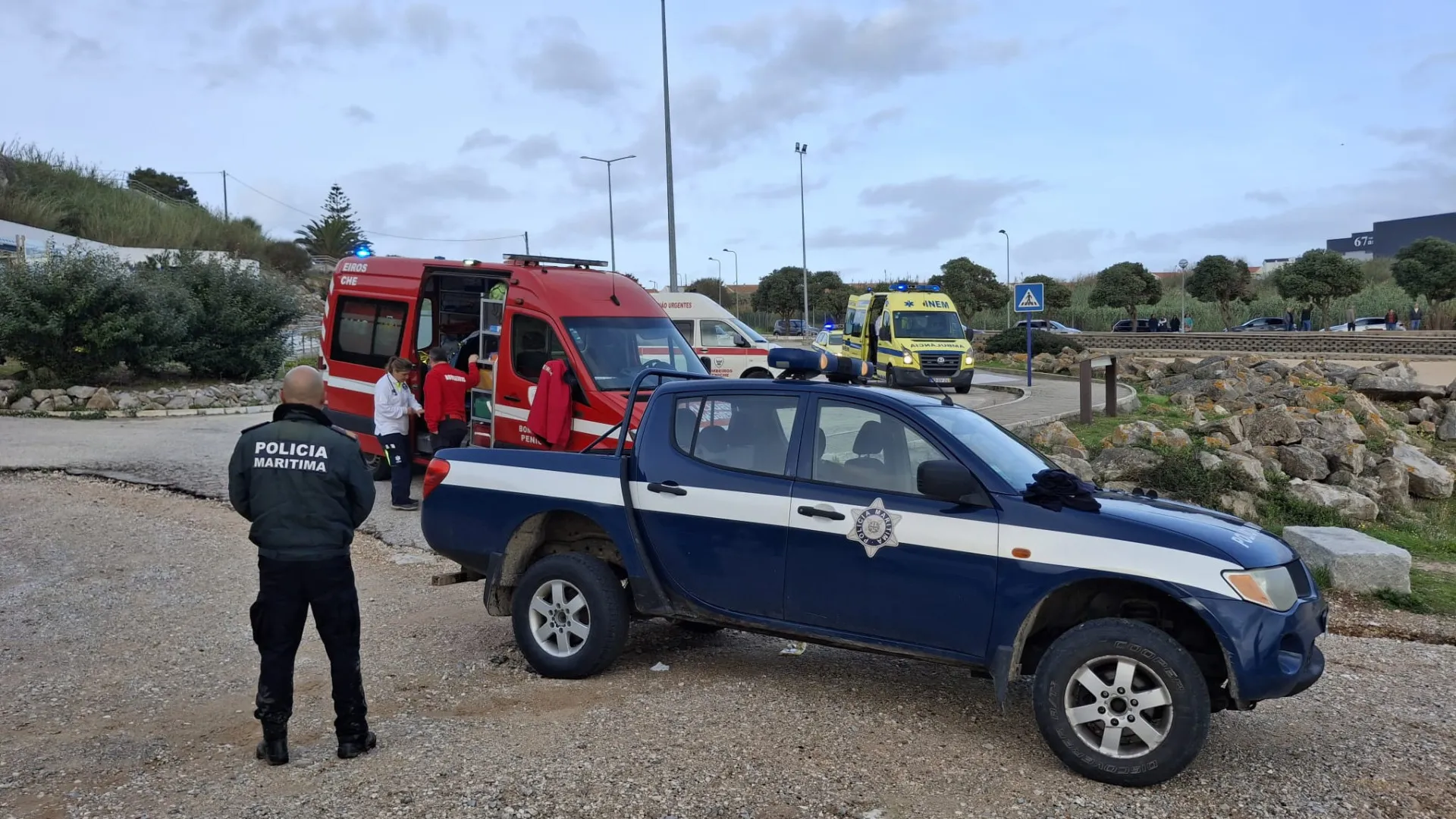 
                    Idoso morre na praia do Porto da Areia Sul em Peniche
                