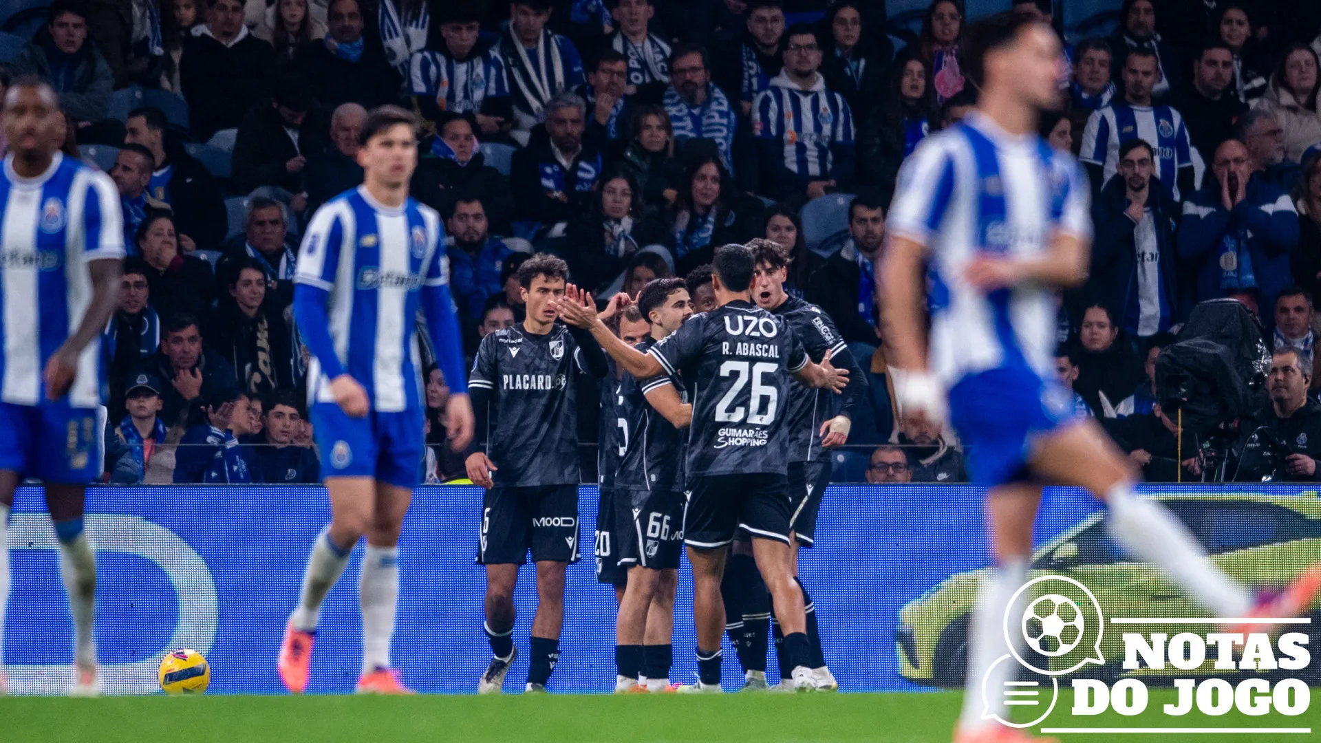 Vitória SC descarta encomendas e atira FC Porto para fora da Taça da Liga