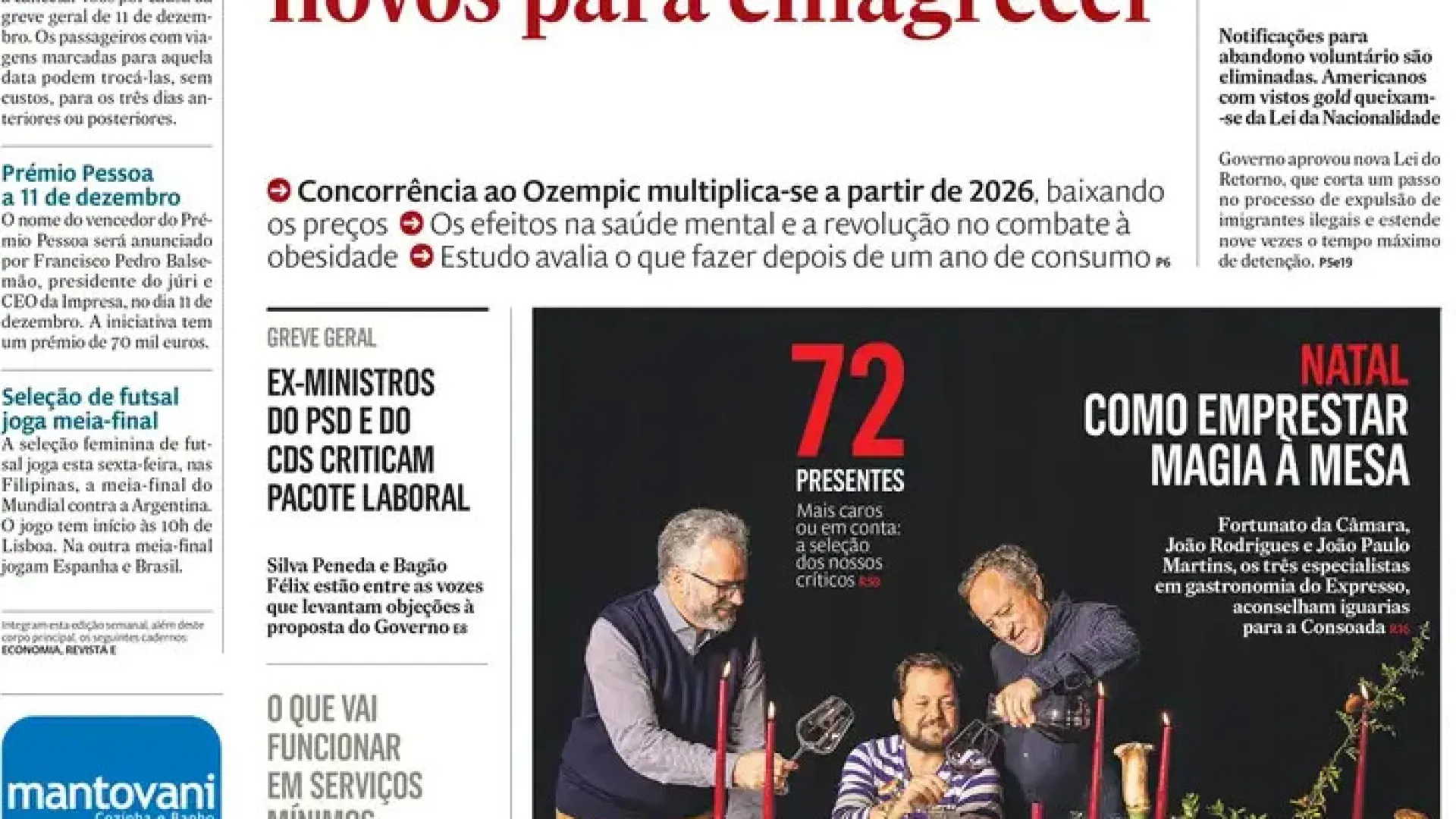 
                    Hoje é notícia: Emagrecer? 16 medicamentos novos; Acesso mais difícil
                